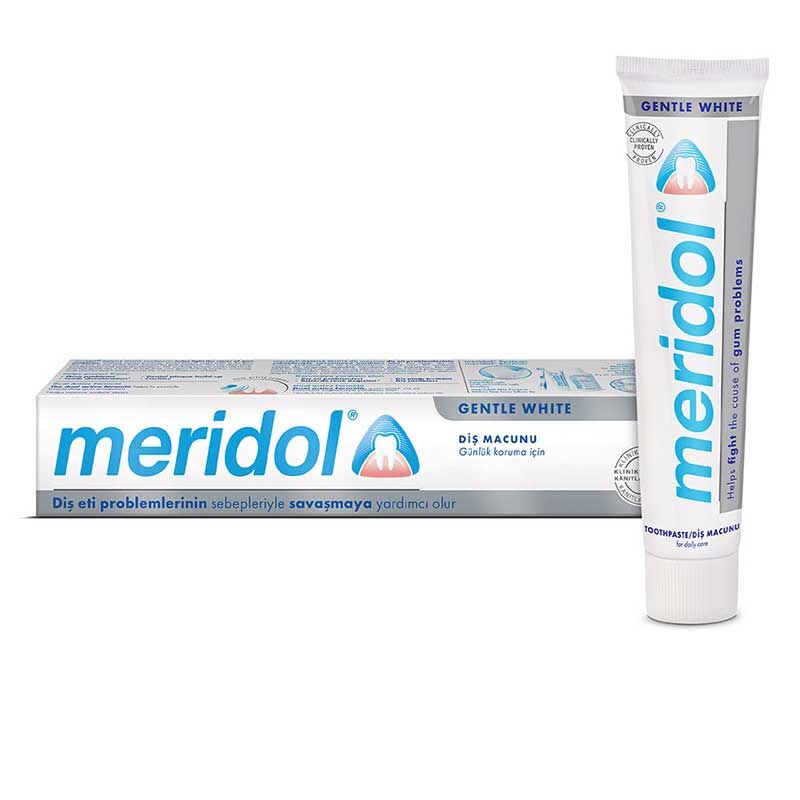 MERIDOL GUM HEALT GENTLE WHITE DİŞ ETİ BAKIMI 75ML DİŞ MACUNU