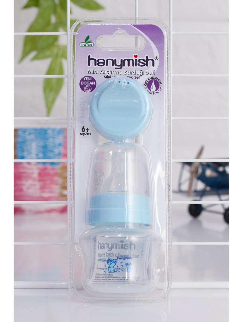 HANYMISH CAM MİNİ ALIŞTIRMA BARDAĞI 60ML