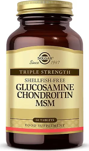 SOLGAR GLUCOSAMINE CHONDROITIN MSM 60 TABLET