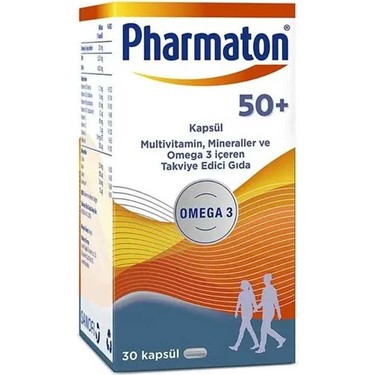 PHARMATON 50 PLUS 30 KAPSÜL