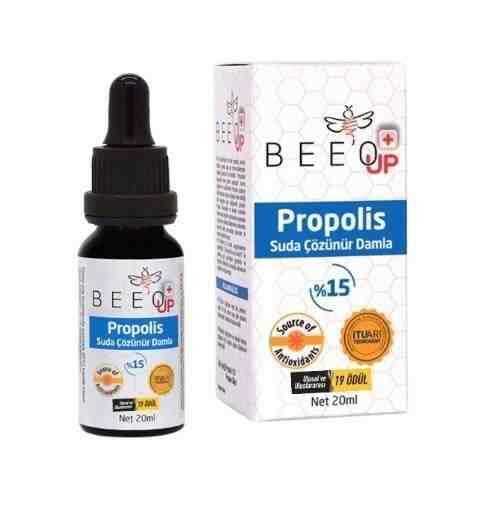 BEEOUP PROPOLİS %15 SUDA ÇÖZÜNÜR DAMLA 20ML