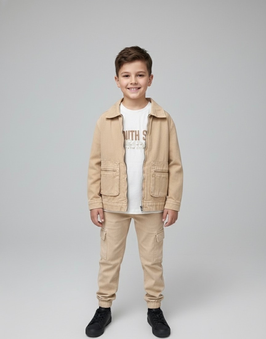 Erkek Çocuk Ceketli Takım