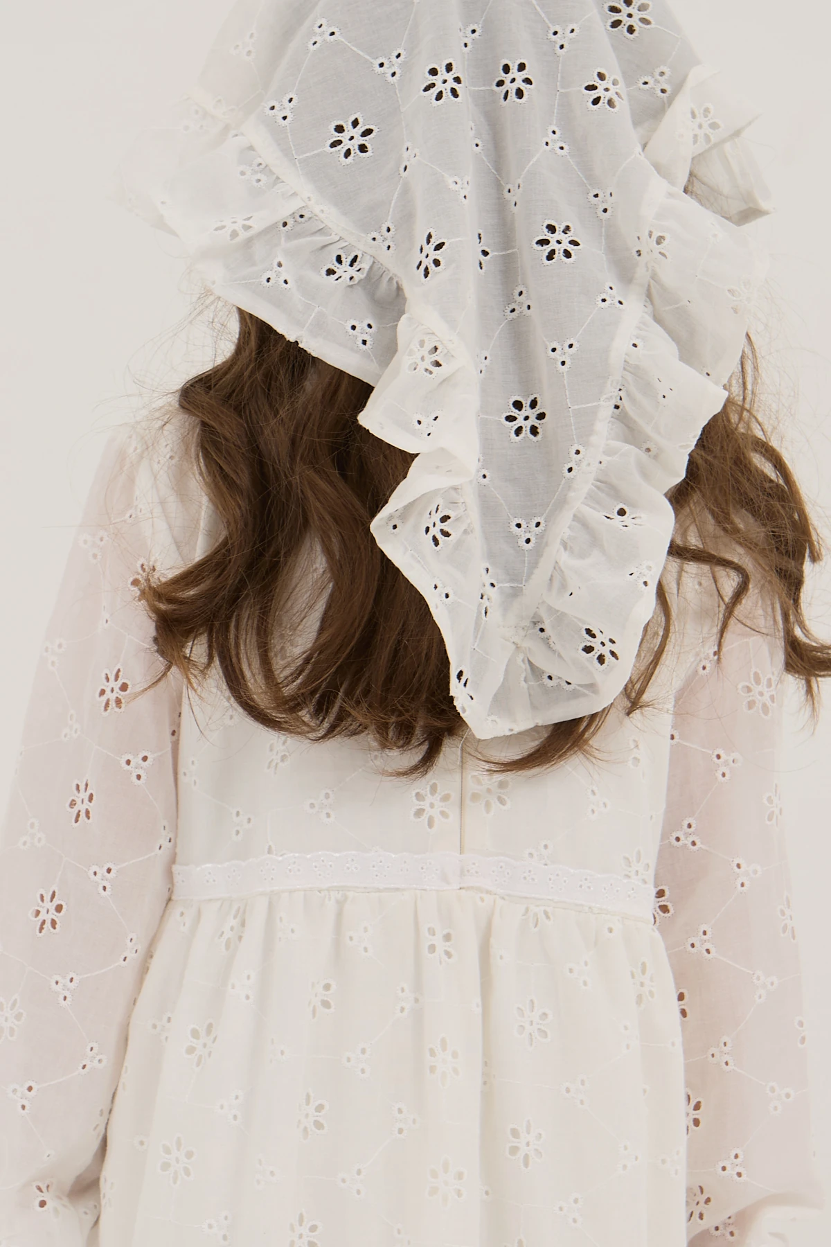 🌿 Helen Model GOTS Sertifikalı Kız Çocuk Fistolu Bone – 1-15 Yaş