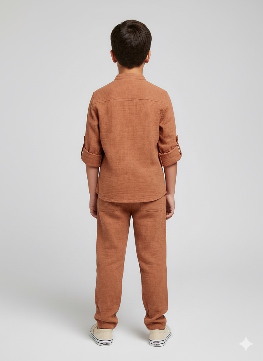 Erkek Çocuk Müslin Umre Hazırlık Takım