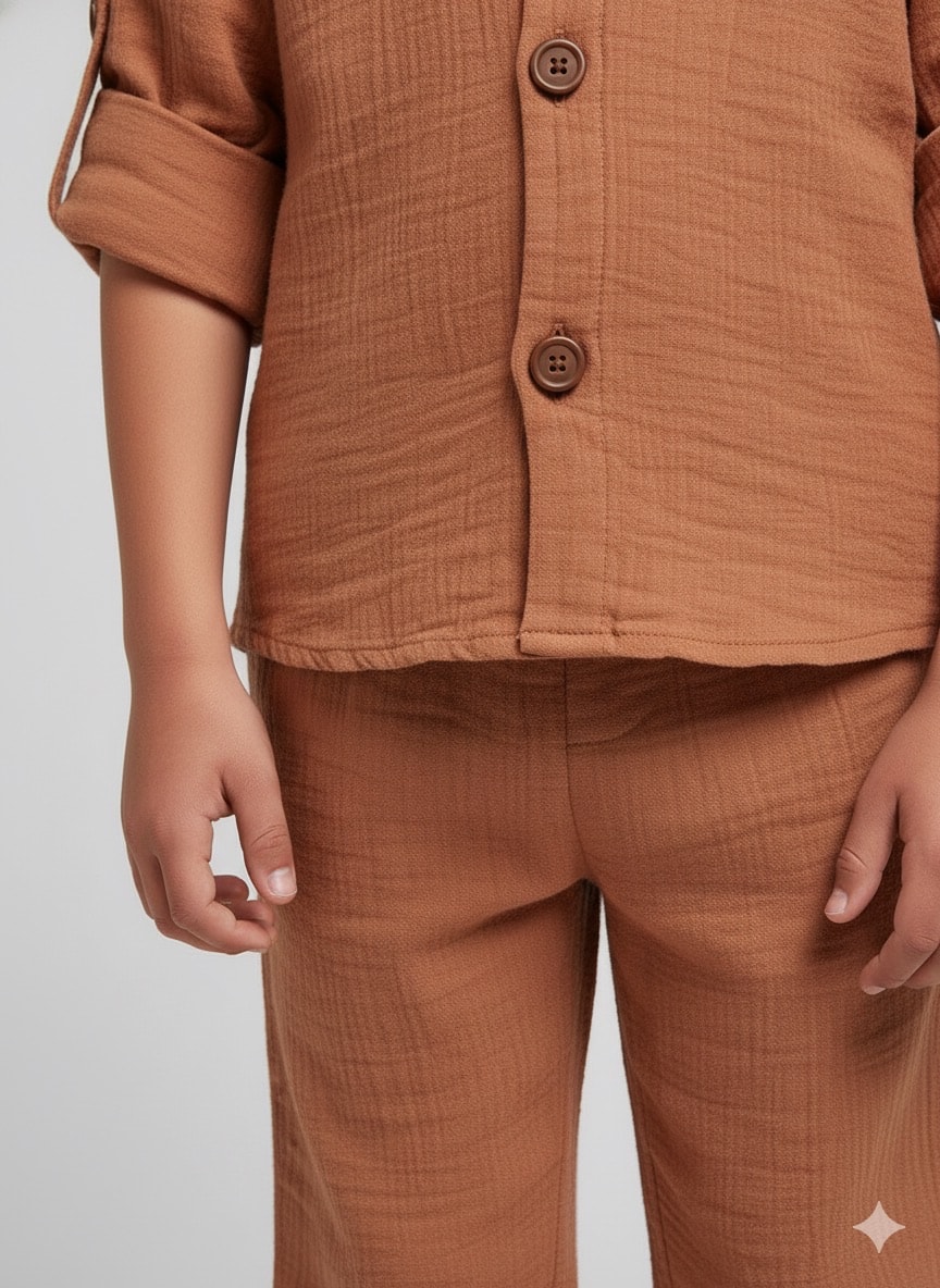 Erkek Çocuk Müslin Umre Hazırlık Takım