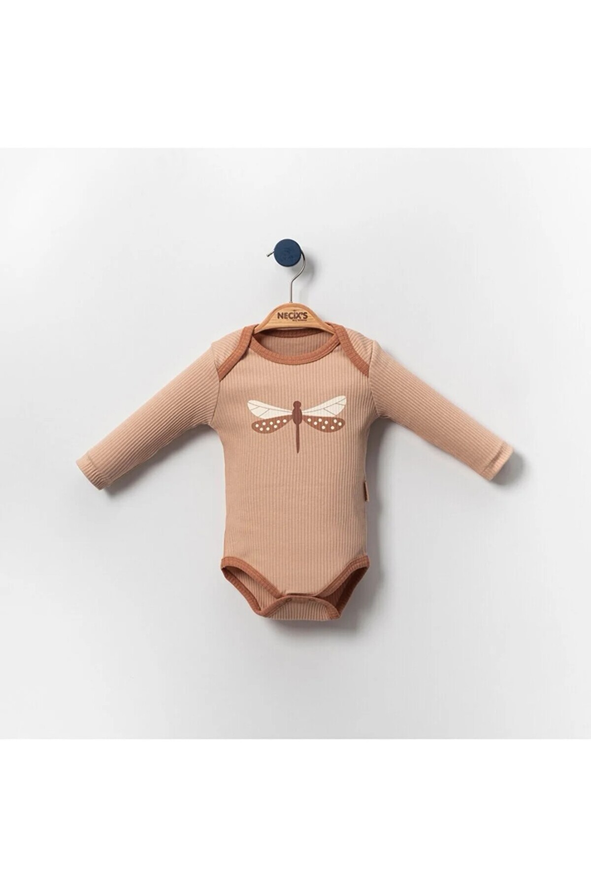 Çıtçıt Kapamalı Unisex Lüks Bebek Body Zıbın 3'lü Set