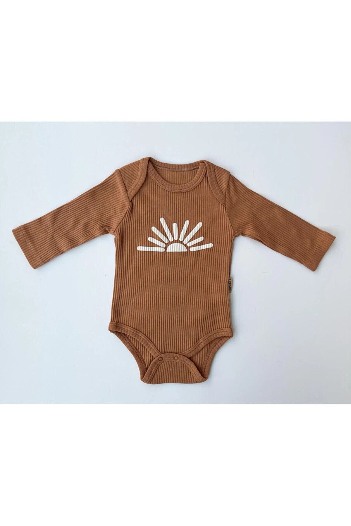 Çıtçıt Kapamalı Unisex Lüks Bebek Body Zıbın 3'lü Set