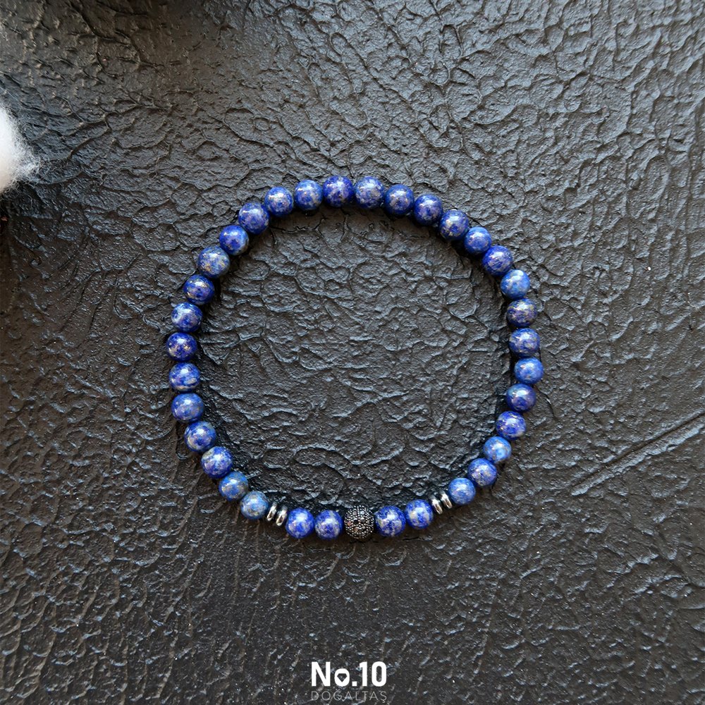 Lapis Lazuli Doğal Taşlı Bileklik(6mm)