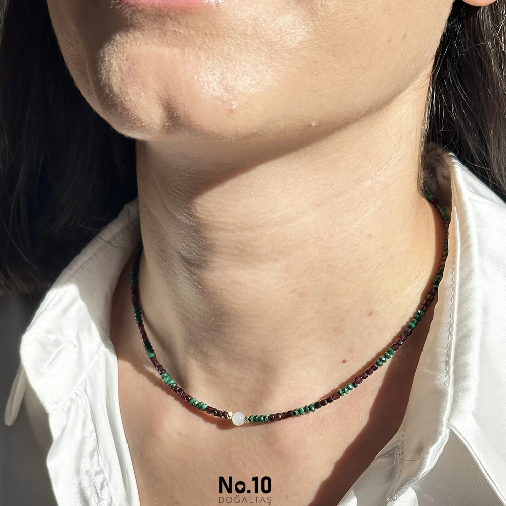 New Year Necklace 26' (Şans, Tutku, Nazar, Dişil Enerji)