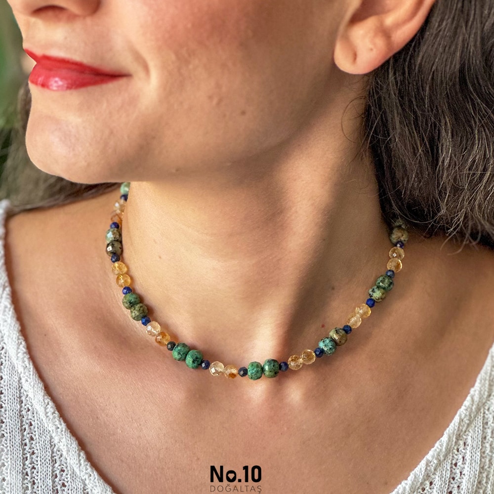 Persefoni Necklace (Bereket,Nazar,Bilgelik)