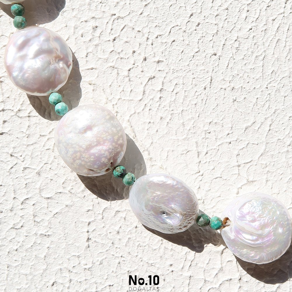 Coin Pearl Necklace