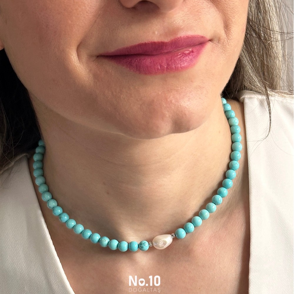 Mar Necklace (TurkuazTaşı)