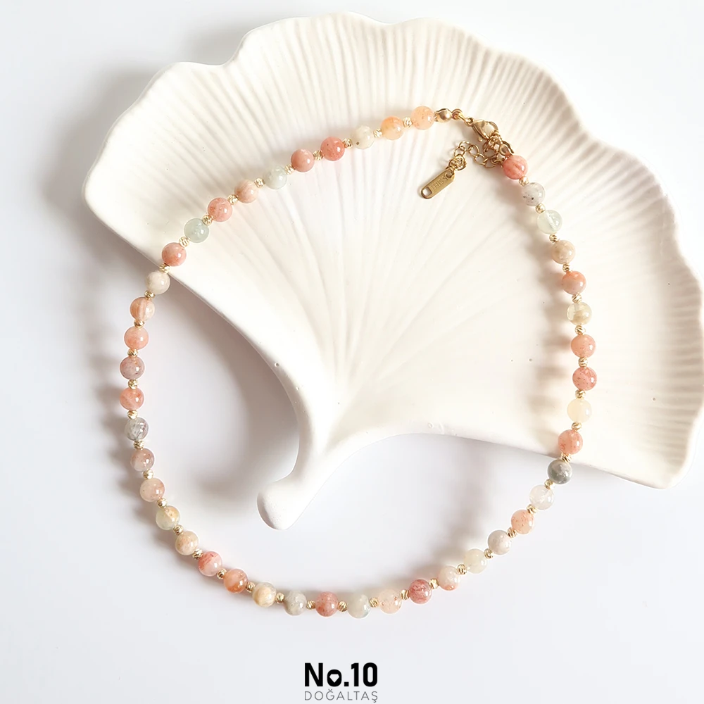 Arusha Güneş Taşlı Kolye (Özel Seri) 