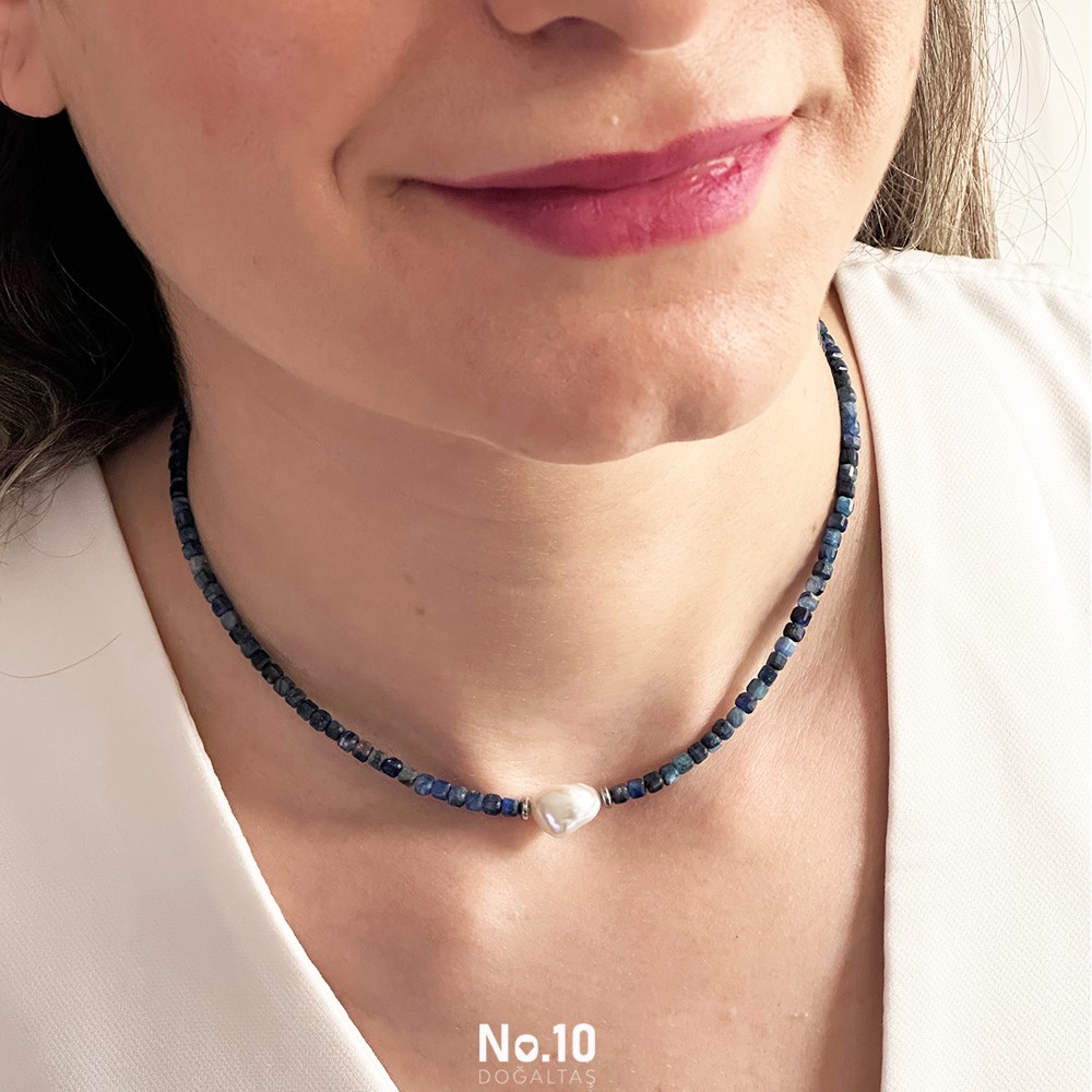 Kiya Necklace (Kyanit Taşı)