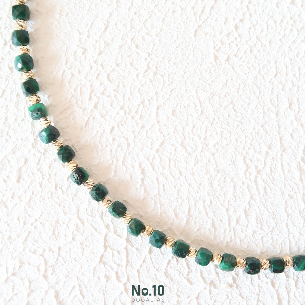 Cleopatra Necklace (Malahit)