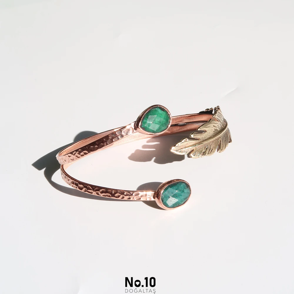 Copper Bracelet No.5 (Zümrüt)