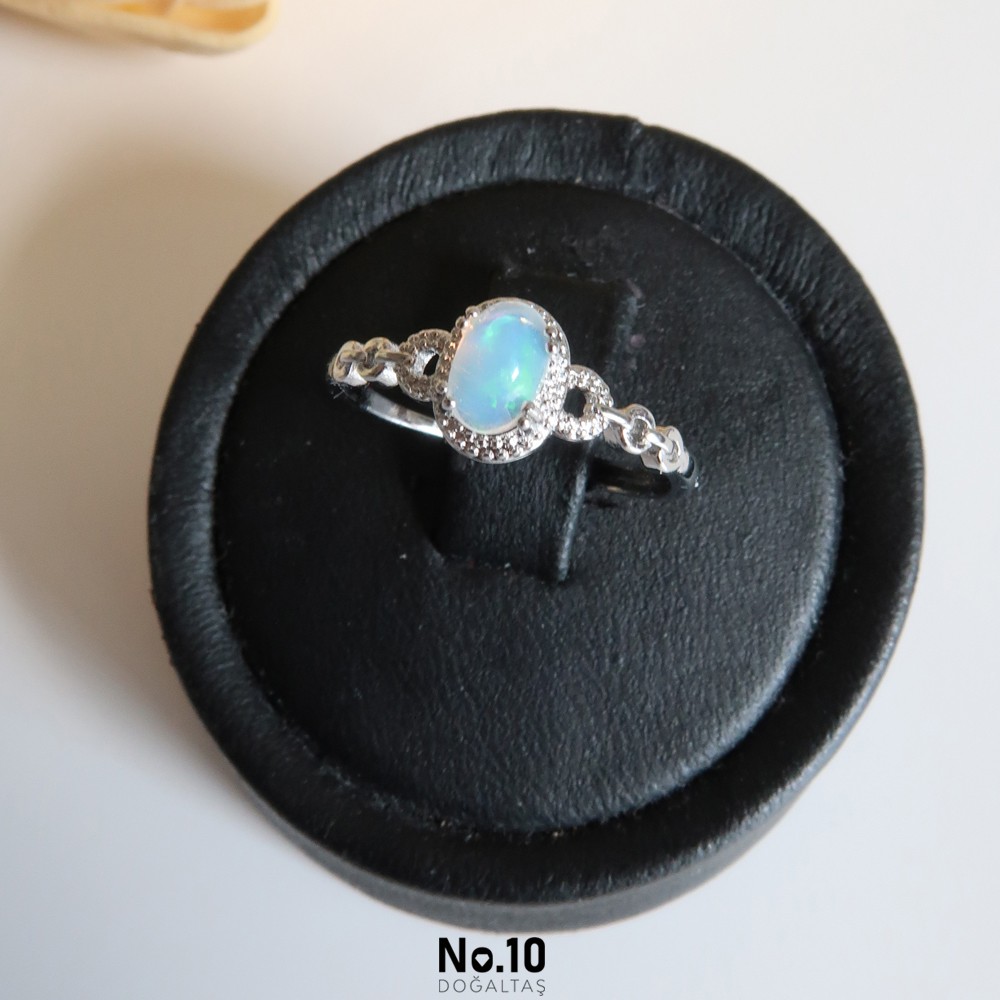 Opal Taşlı Yüzük
