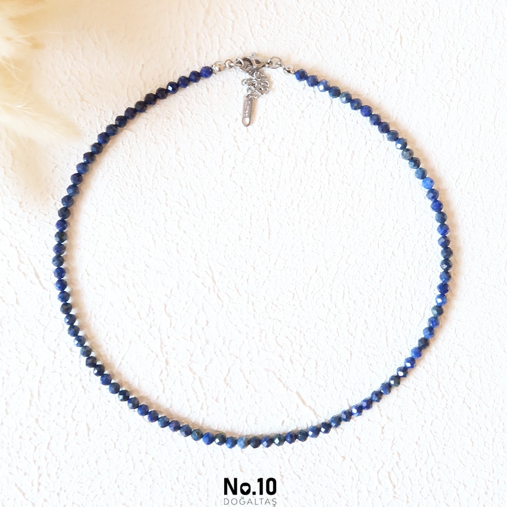 Lapis Necklace (Zihinsel Arınma, Şans ,Negatif Enerji)