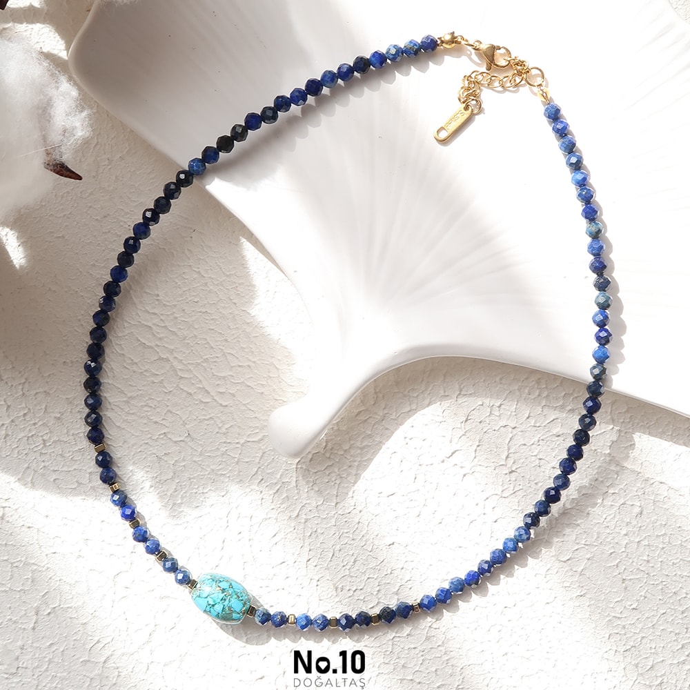 Laguna Necklace (Bilgelik, Bereket, Şans, Nazar)