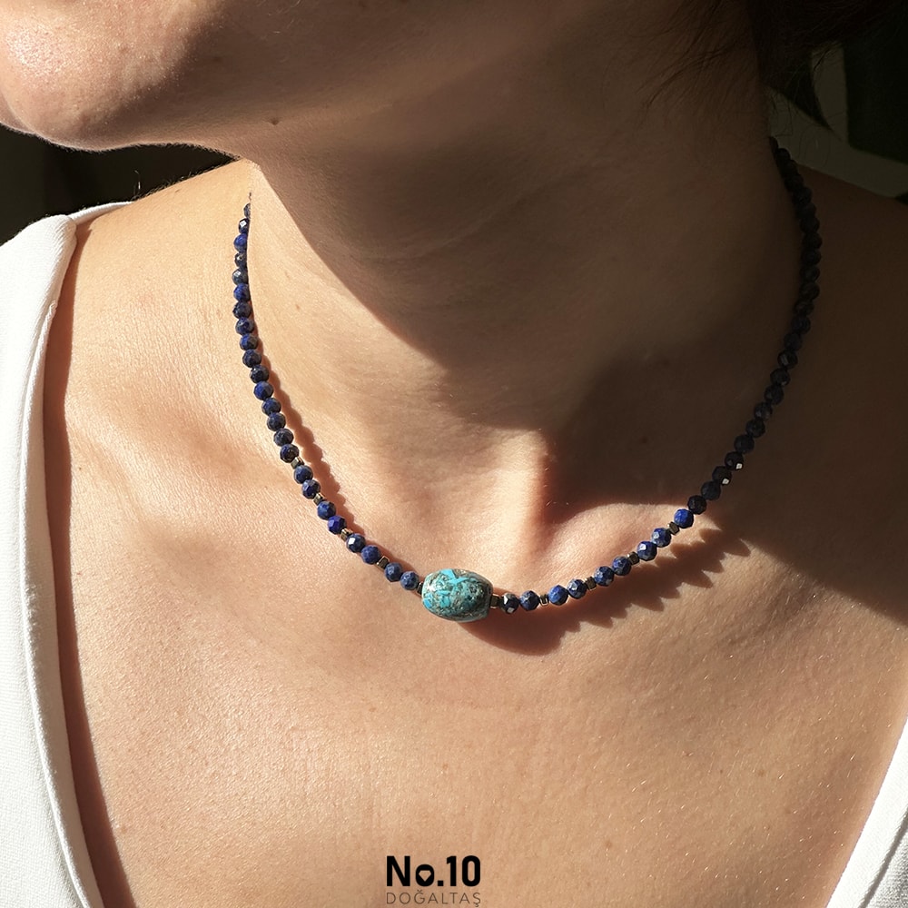 Laguna Necklace (Bilgelik, Bereket, Şans, Nazar)