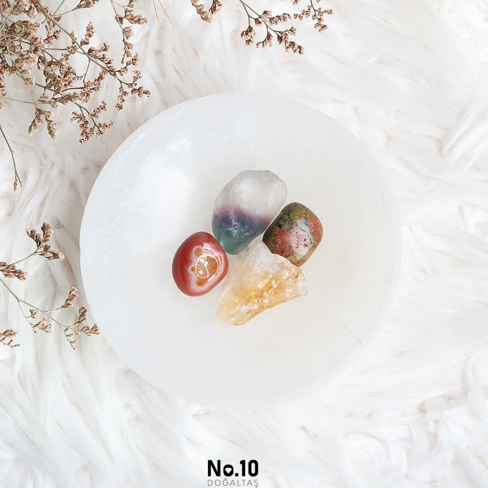 Taşları Arındırma Kasesi (Selenit Taşı)