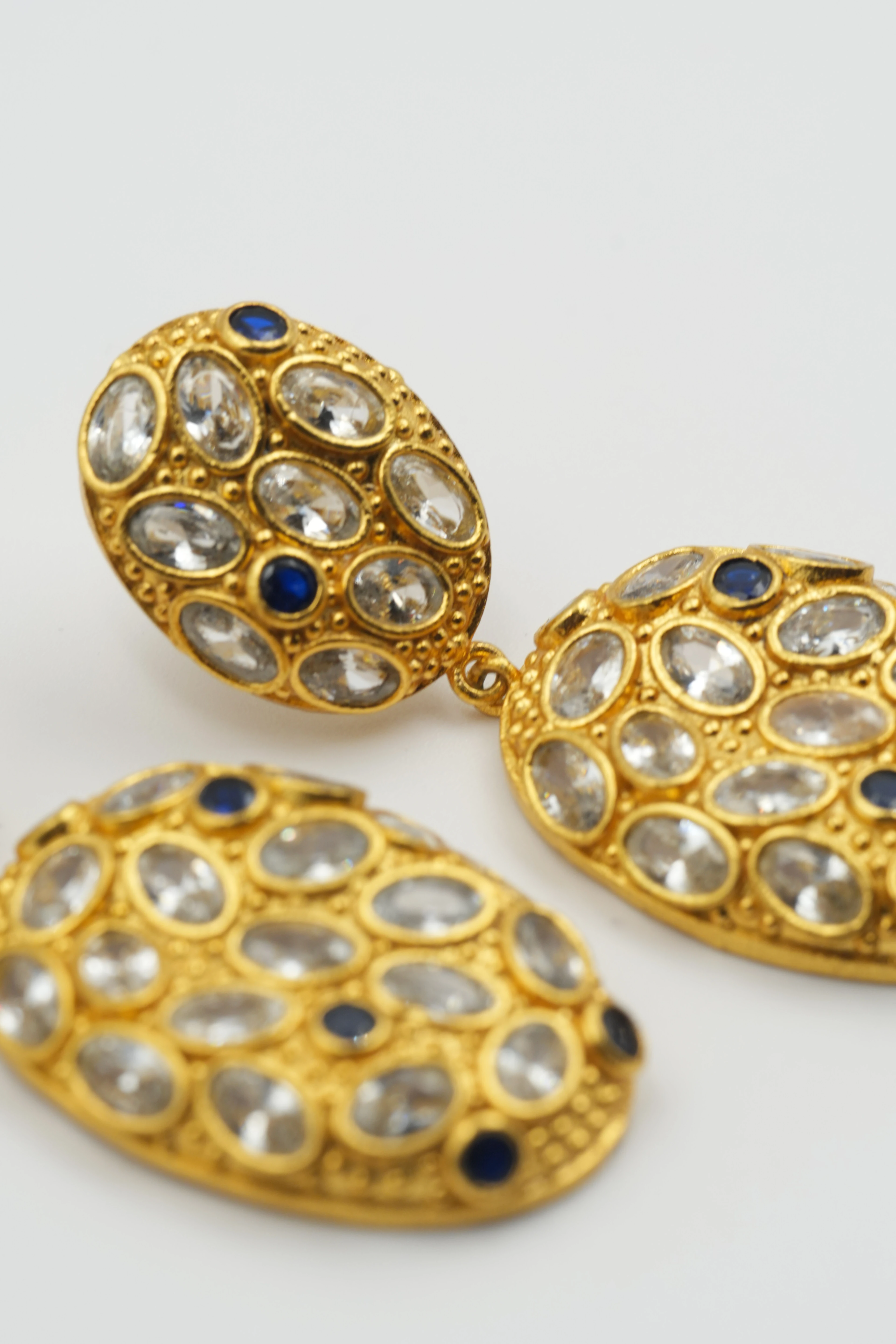 Oris Taşlı Küpe Özel Tasarım