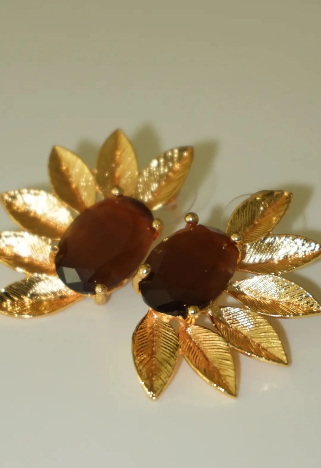 Midnight Lapis Doğal Lazurit Taşlı Küpe