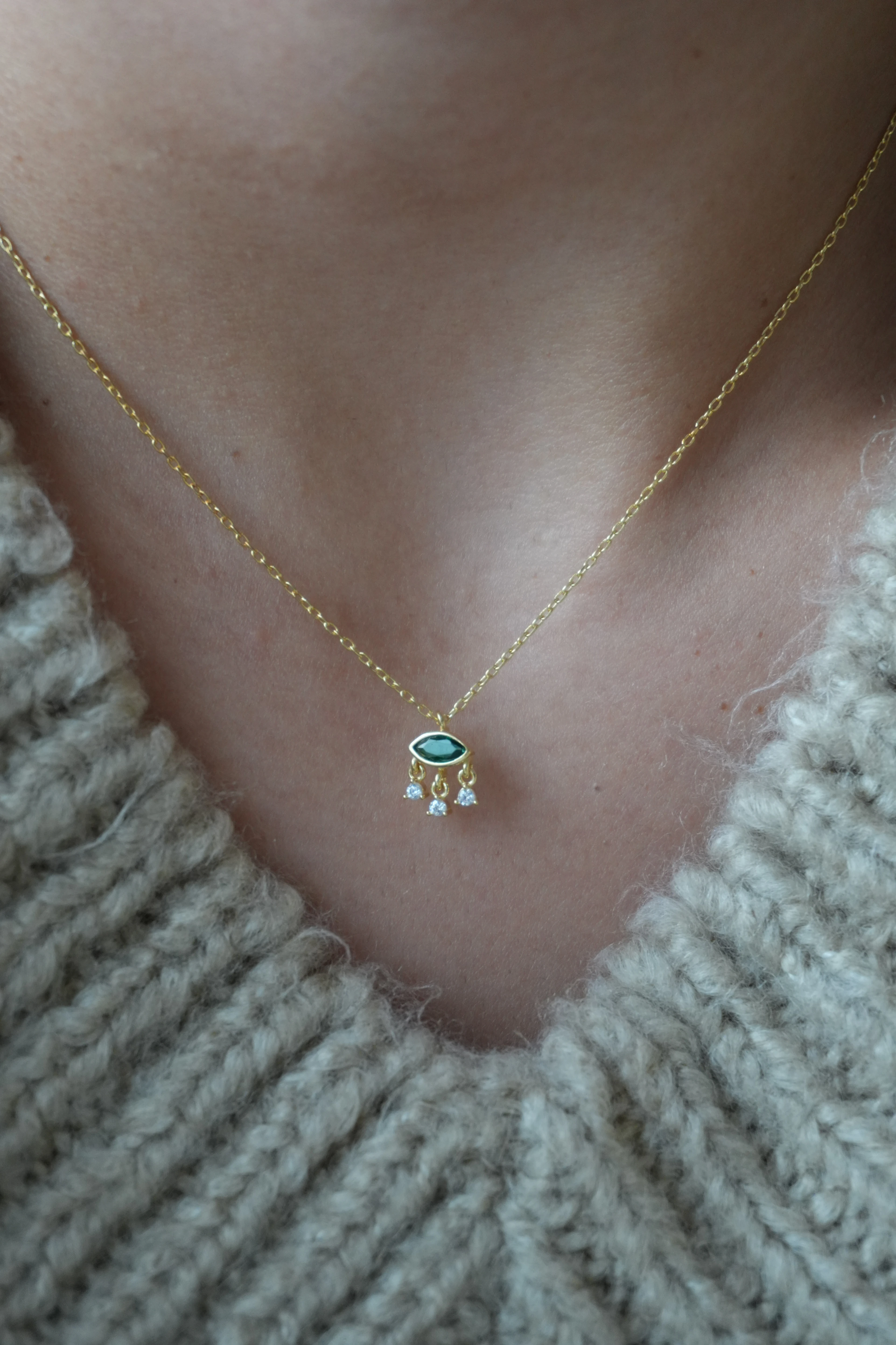 Glow Sallantılı Kolye | 925 Ayar Gümüş