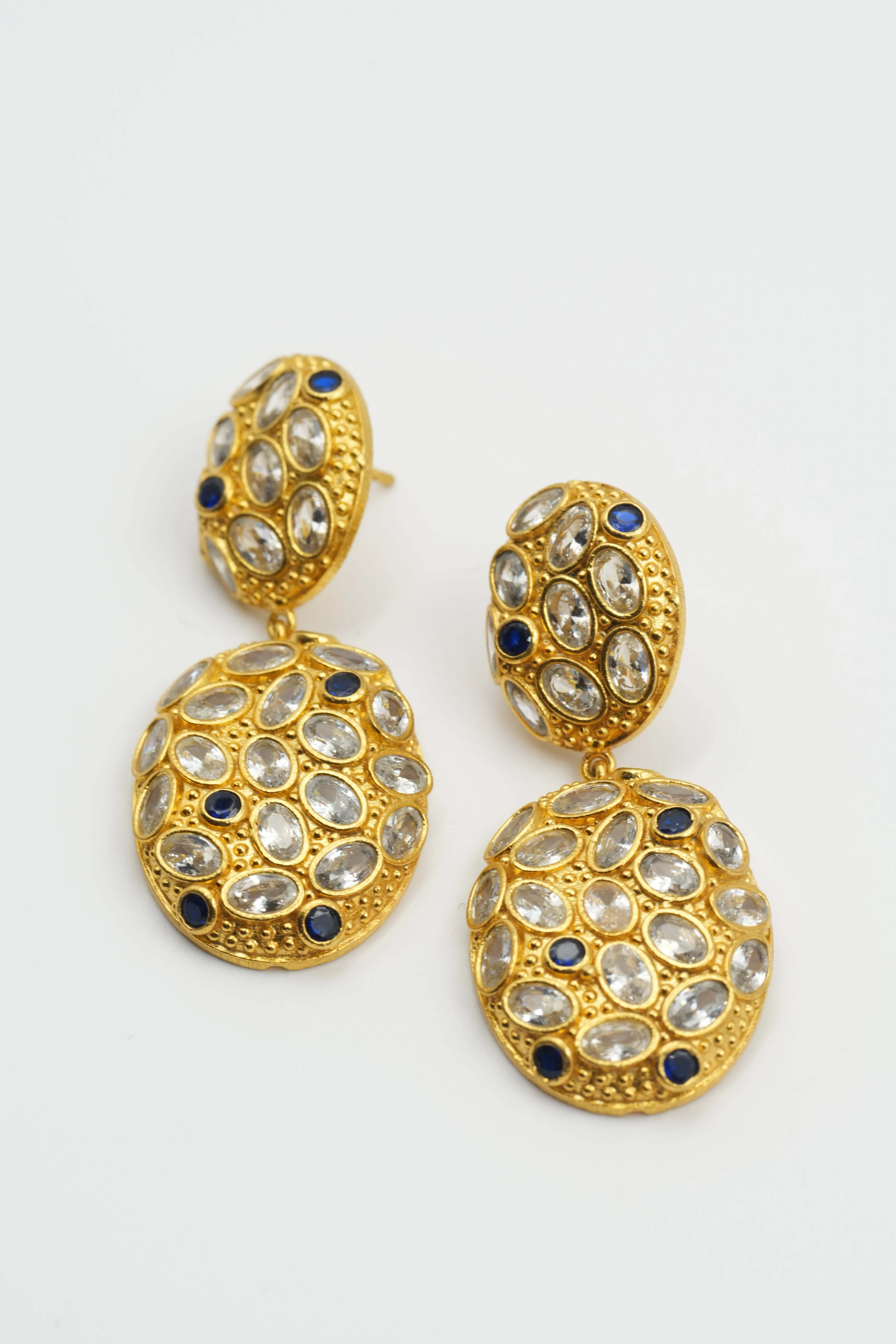 Oris Taşlı Küpe Özel Tasarım