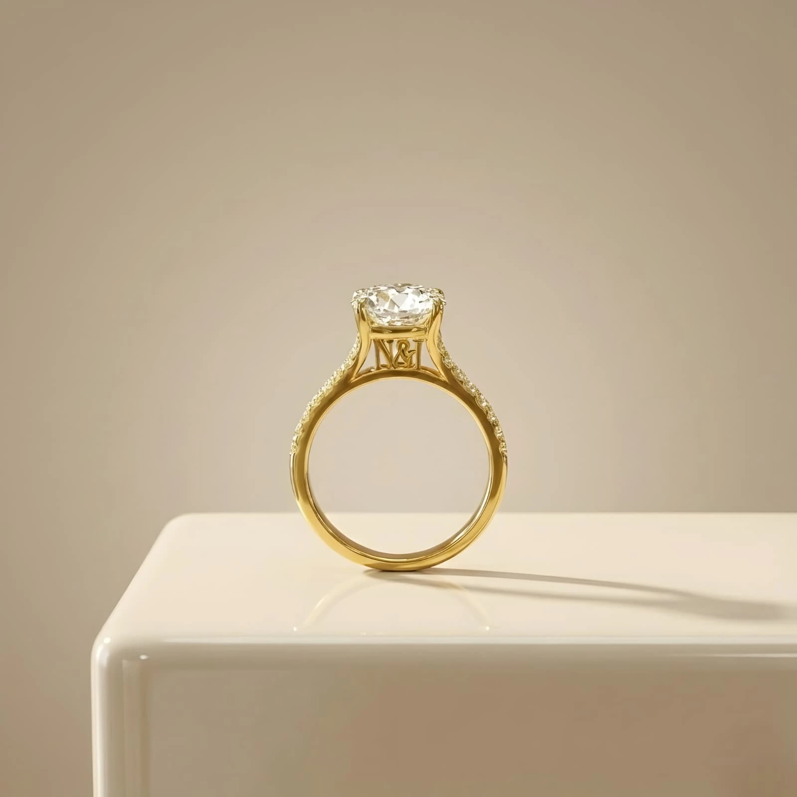 Hidden Harf Detaylı Yüzük | 925 Ayar Gümüş