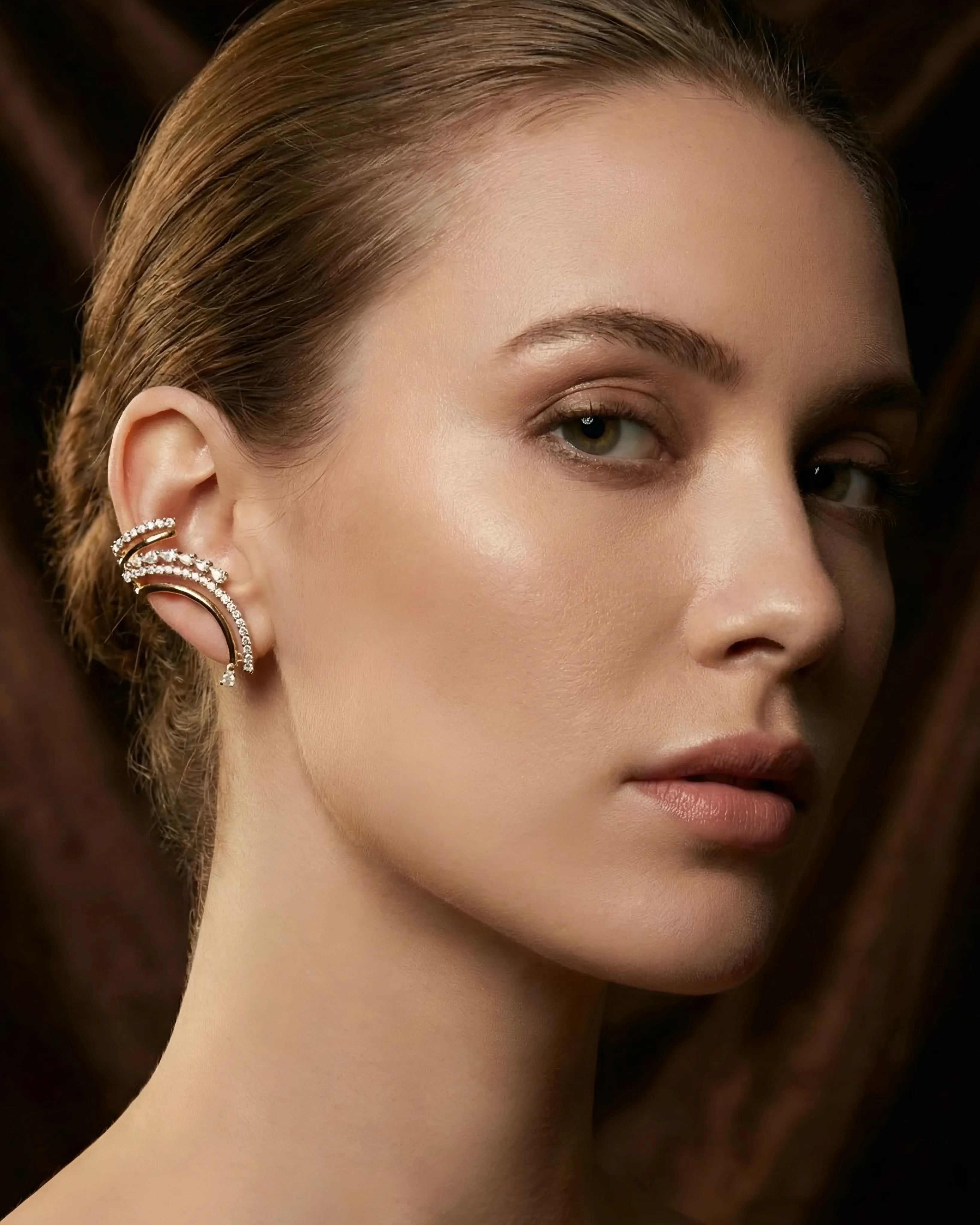 Lierre Sıkıştırmalı Küpe 