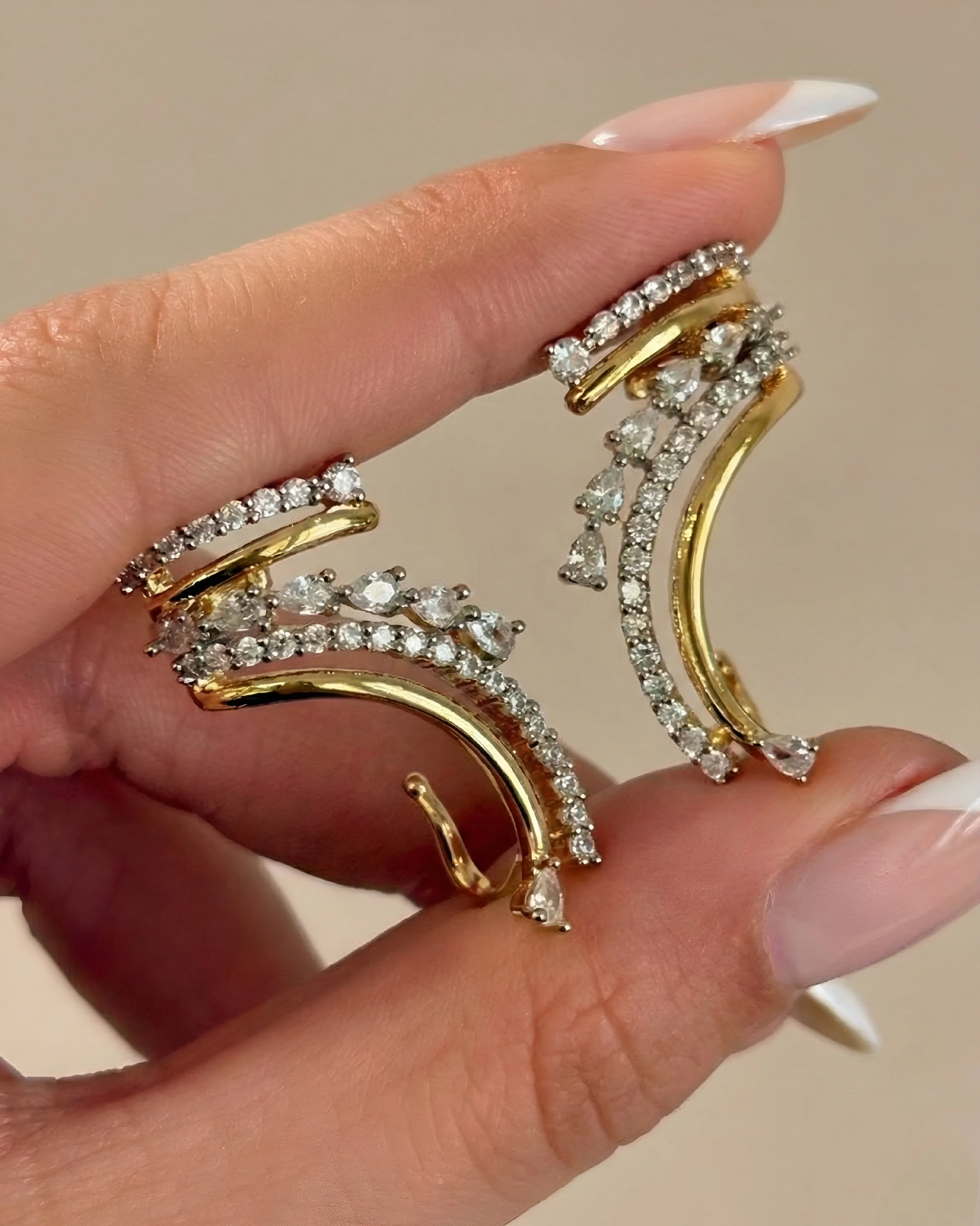 Lierre Sıkıştırmalı Küpe 