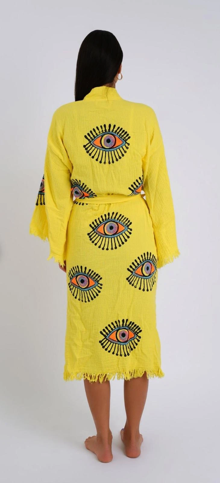 Sarı Göz Müslin Kaftan