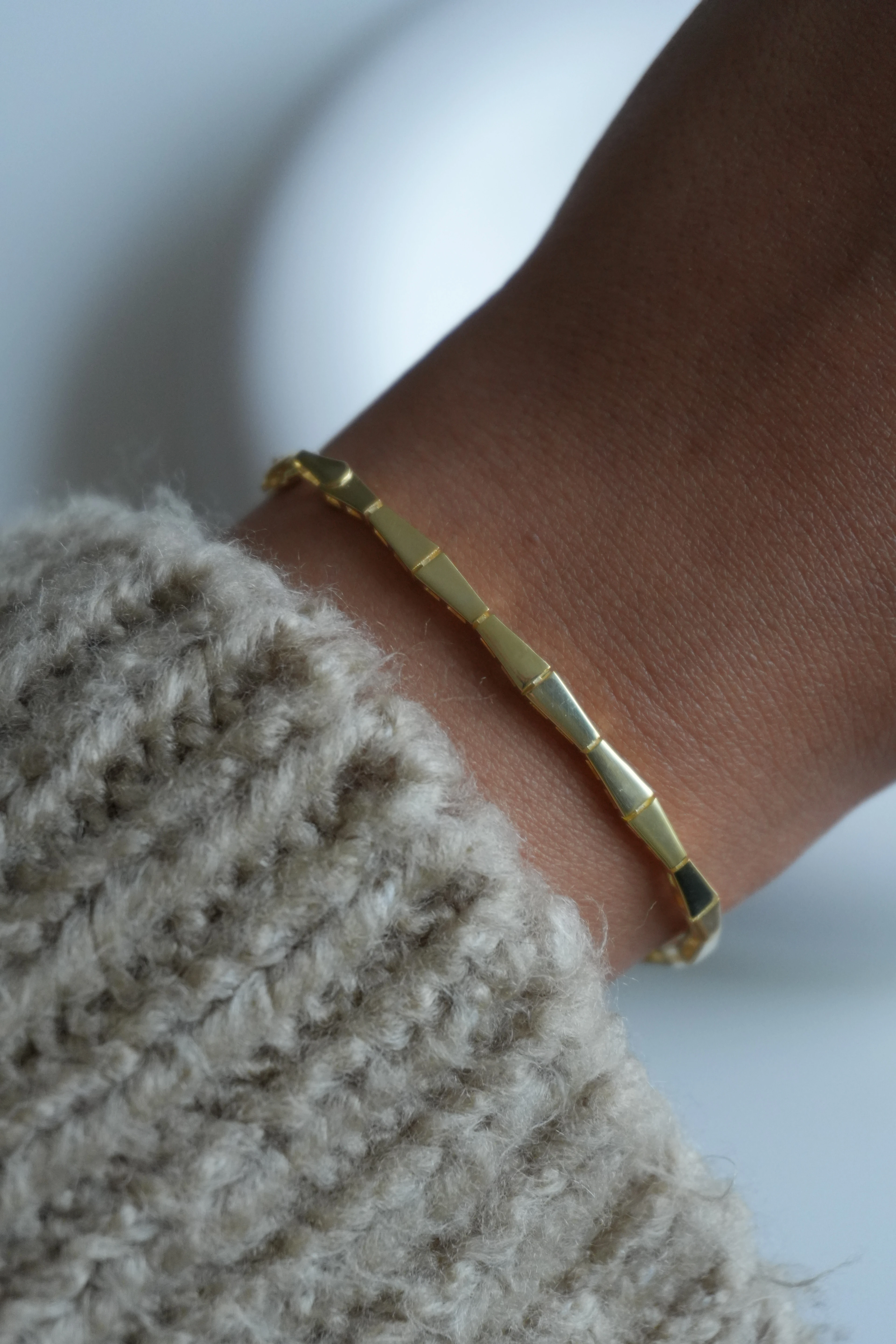 Alma Minimal Bileklik | 925 Ayar Gümüş