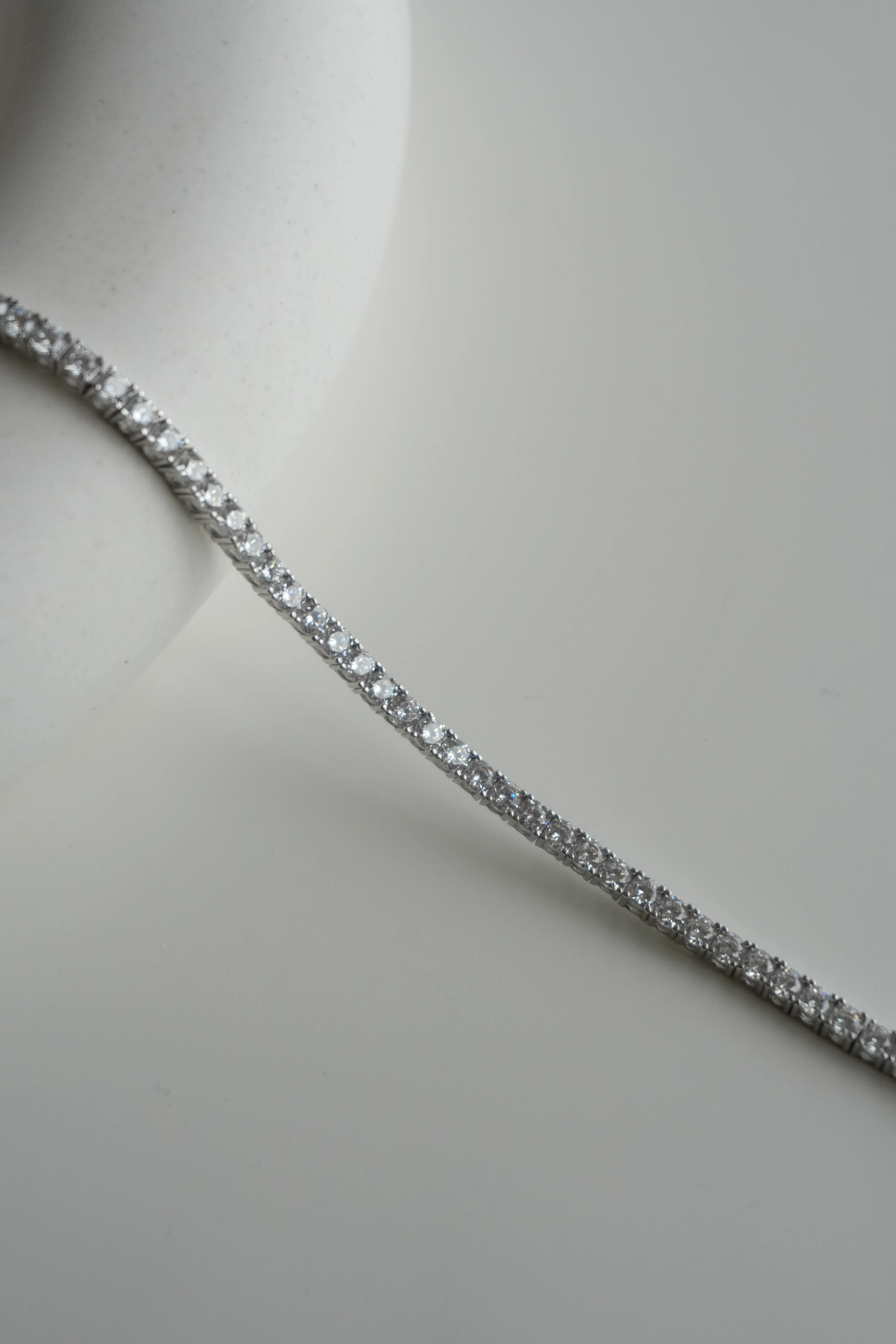 3mm Döküm Su yolu Bileklik | 925 Ayar Gümüş