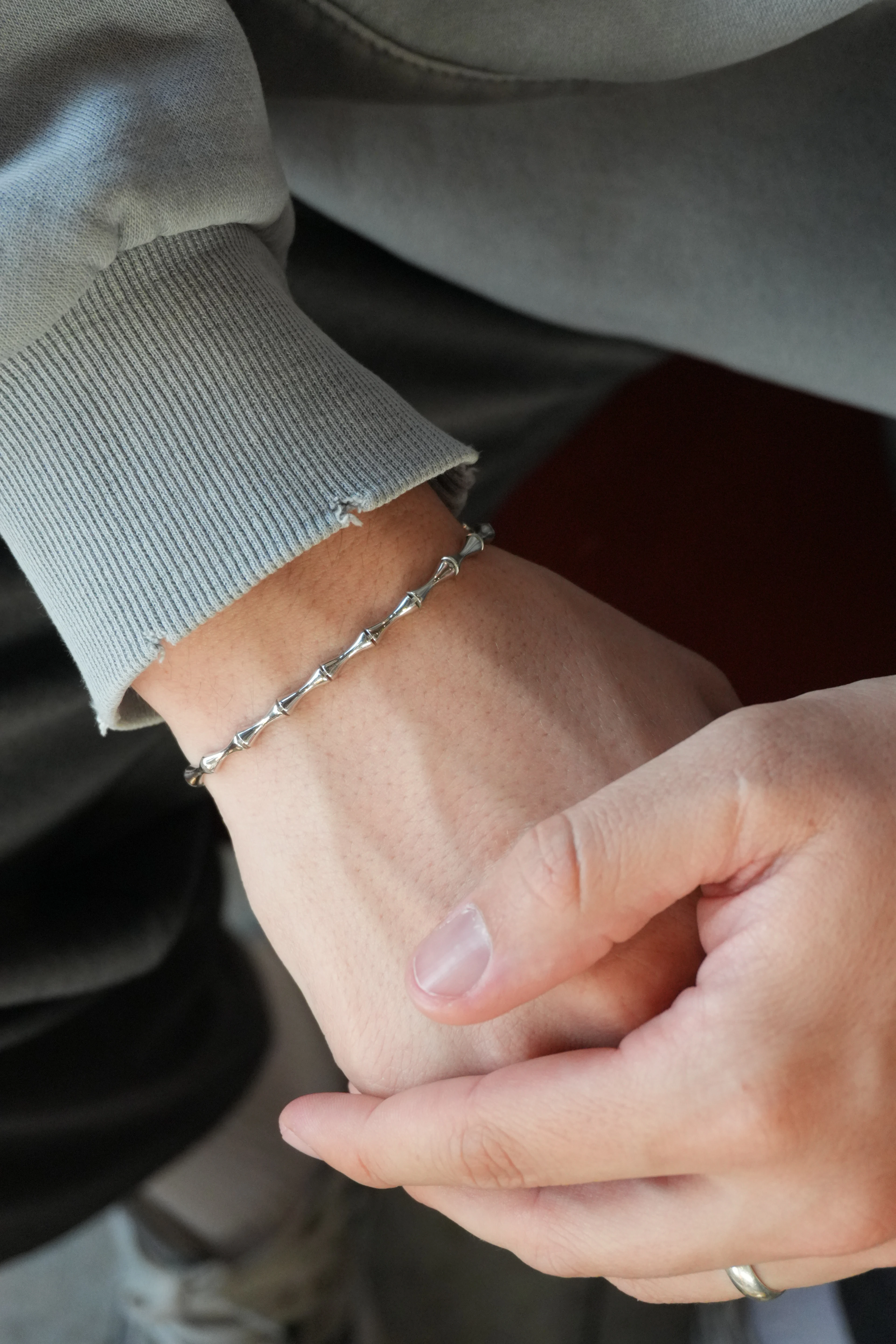 Aspen Unisex Çift Bileklik | 925 Ayar Gümüş