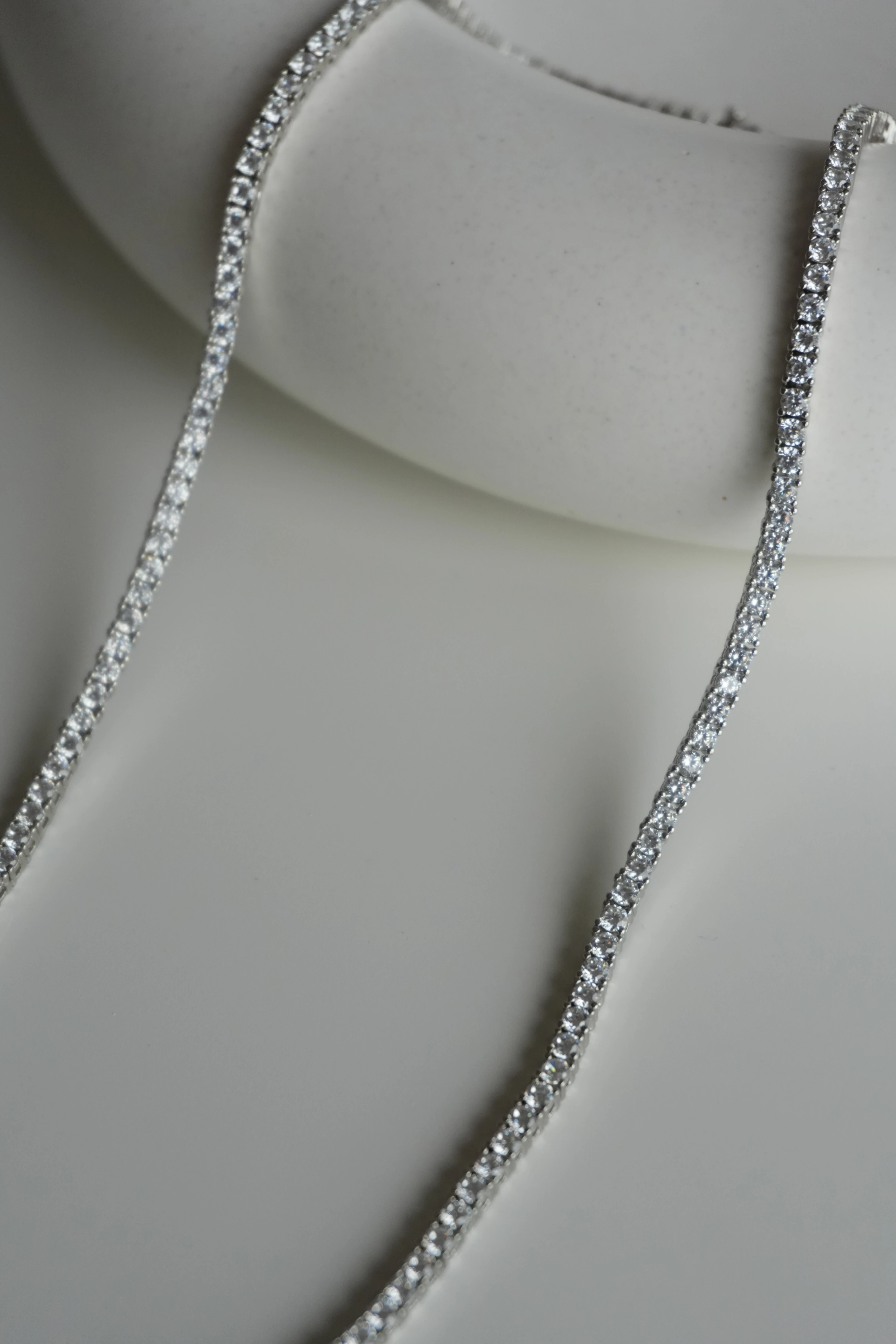 2.5mm Döküm Su Yolu Kolye | 925 Ayar Gümüş