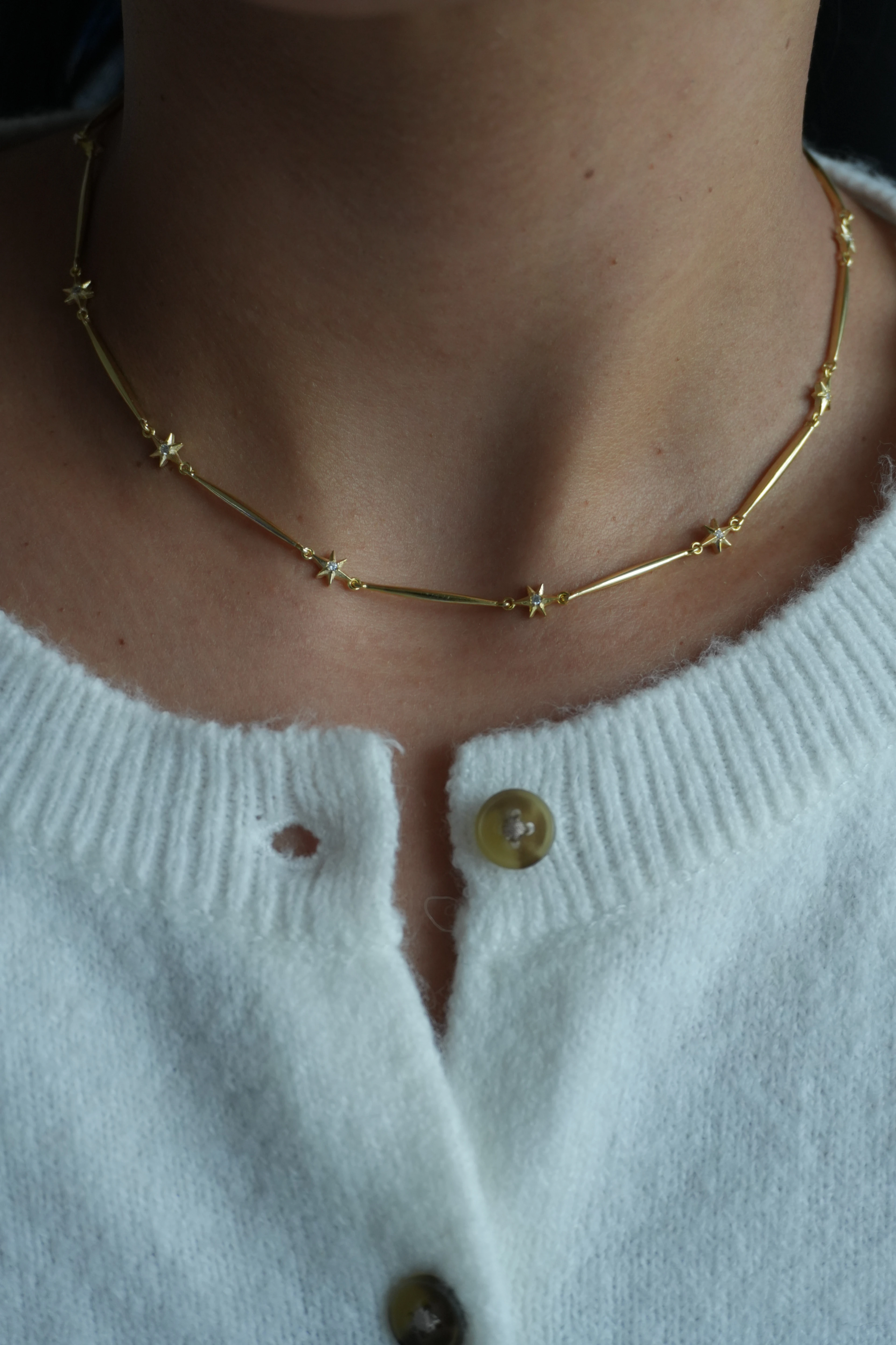 Mini Kutup Yıldızlı Kolye | 925 Ayar gümüş