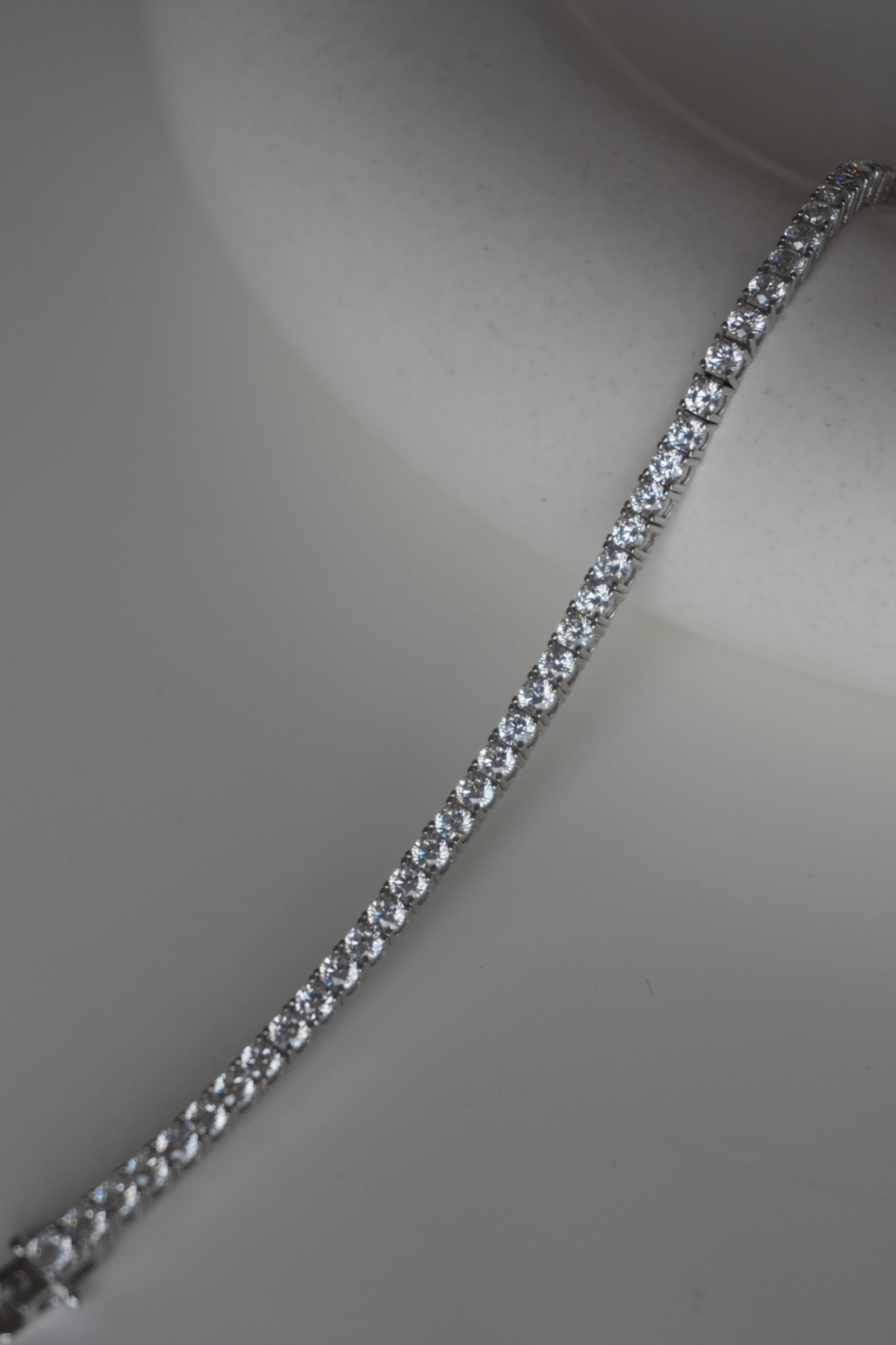 3mm Döküm Su yolu Bileklik | 925 Ayar Gümüş