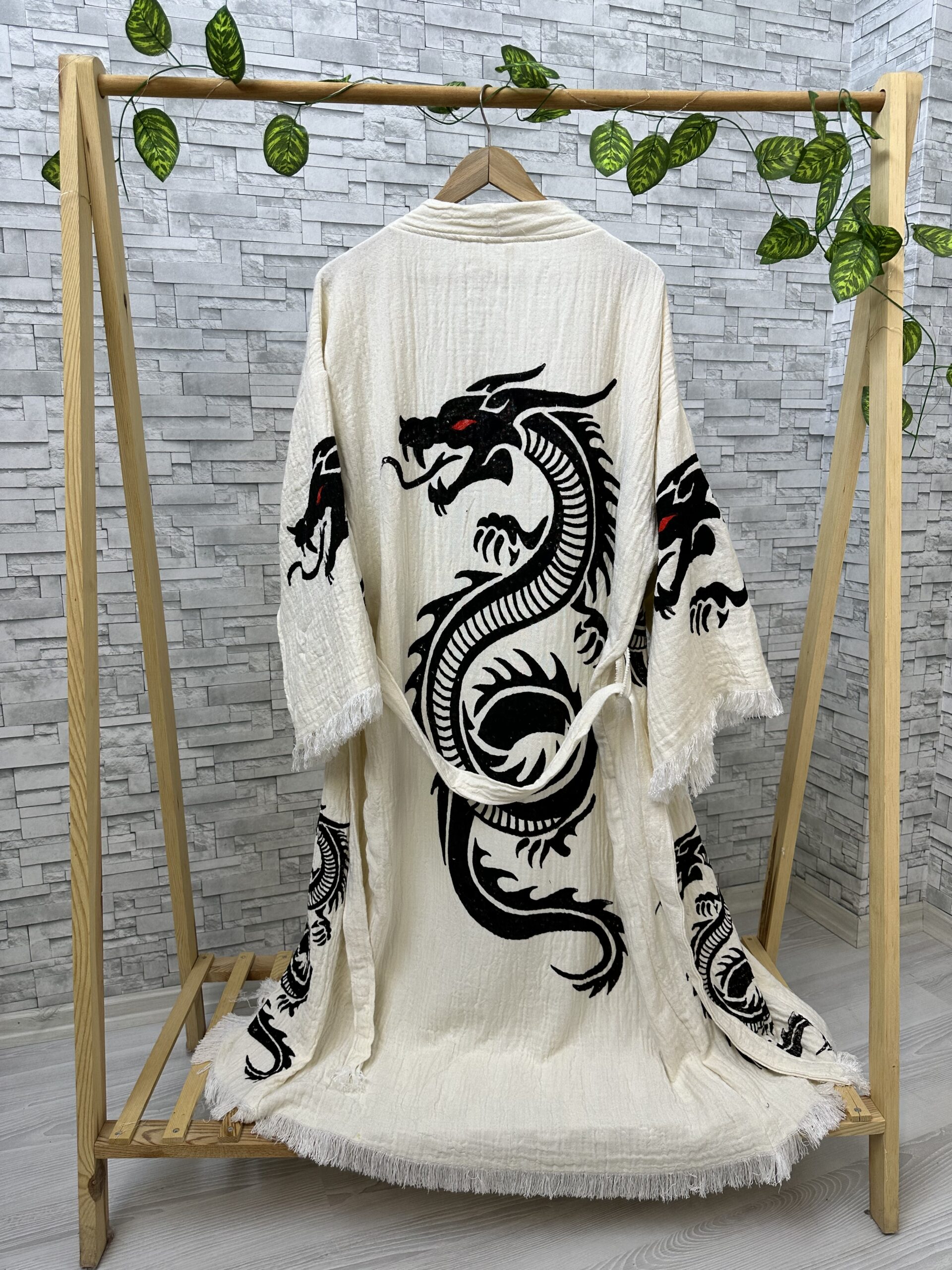 Dragon Özel Tasarım Müslin Kaftan