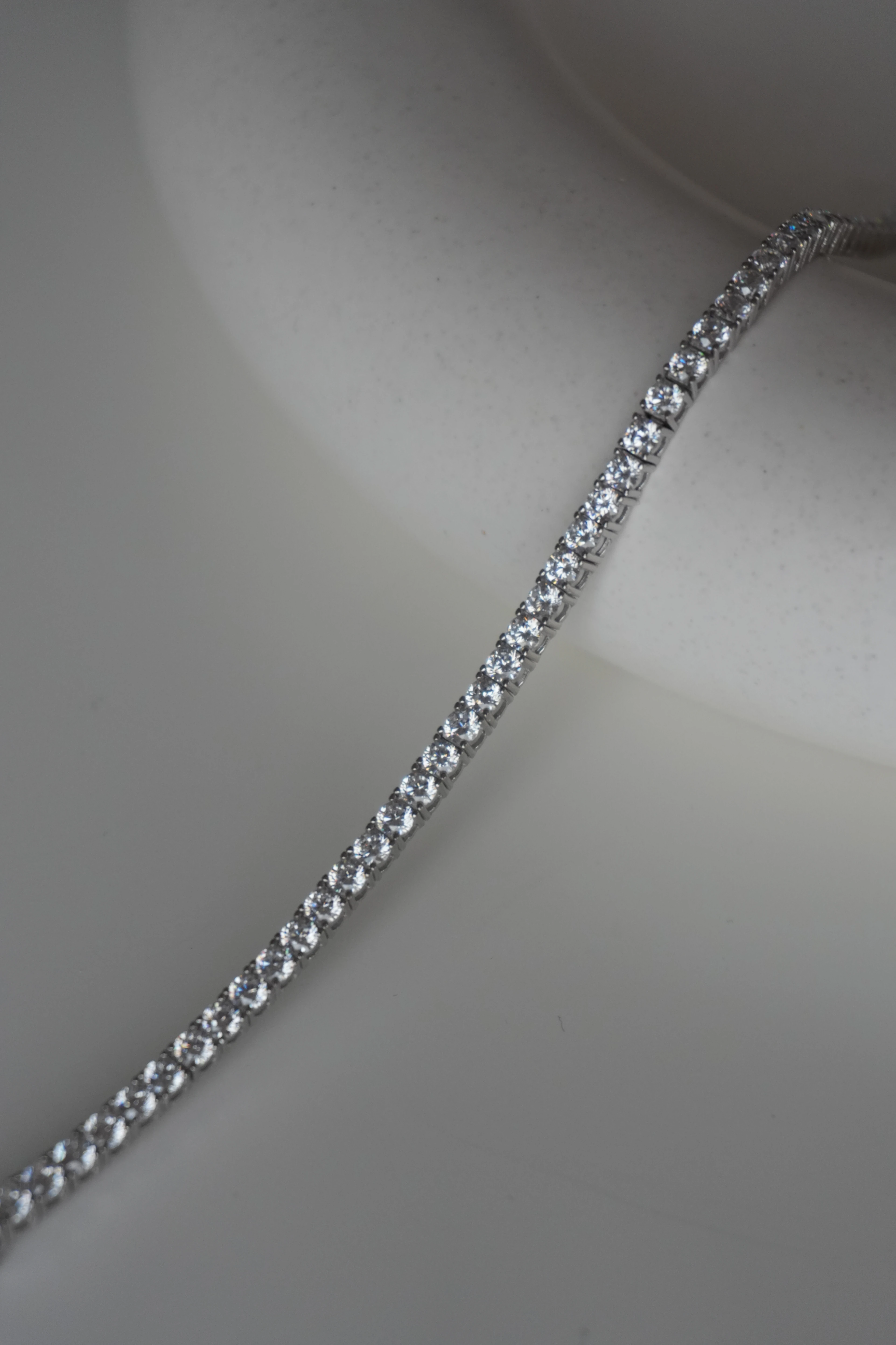 3mm Döküm Su yolu Bileklik | 925 Ayar Gümüş