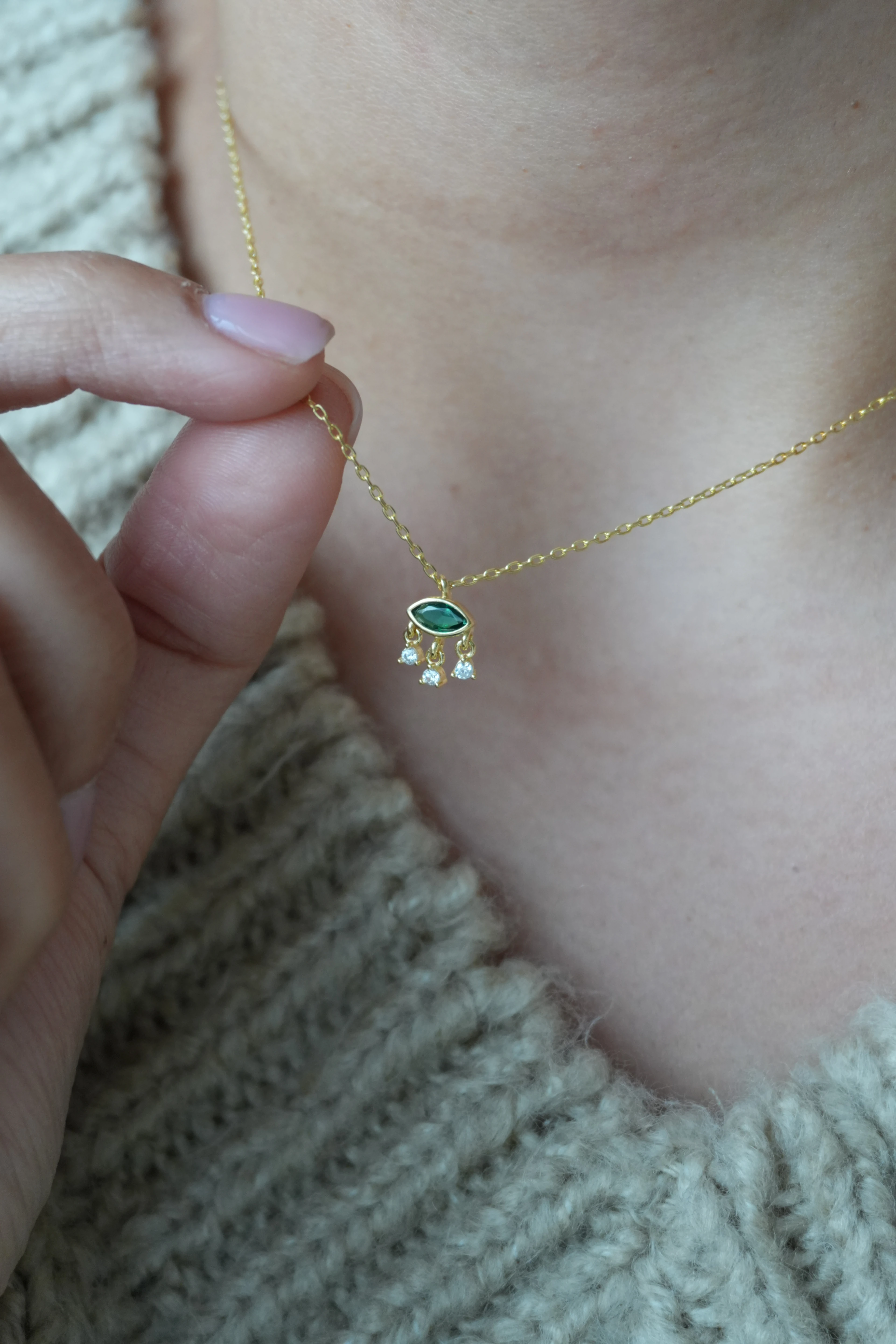 Glow Sallantılı Kolye | 925 Ayar Gümüş