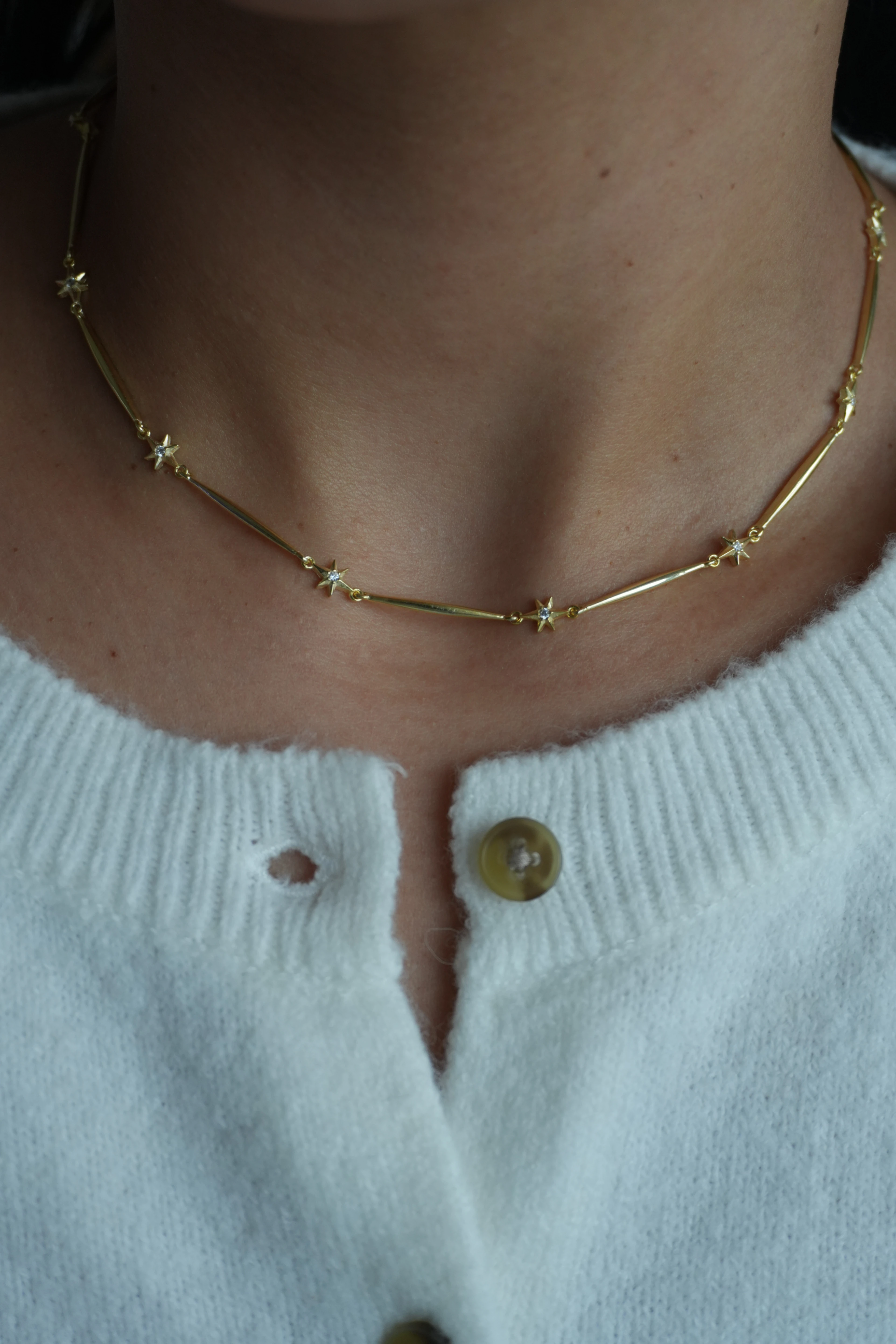 Mini Kutup Yıldızlı Kolye | 925 Ayar gümüş