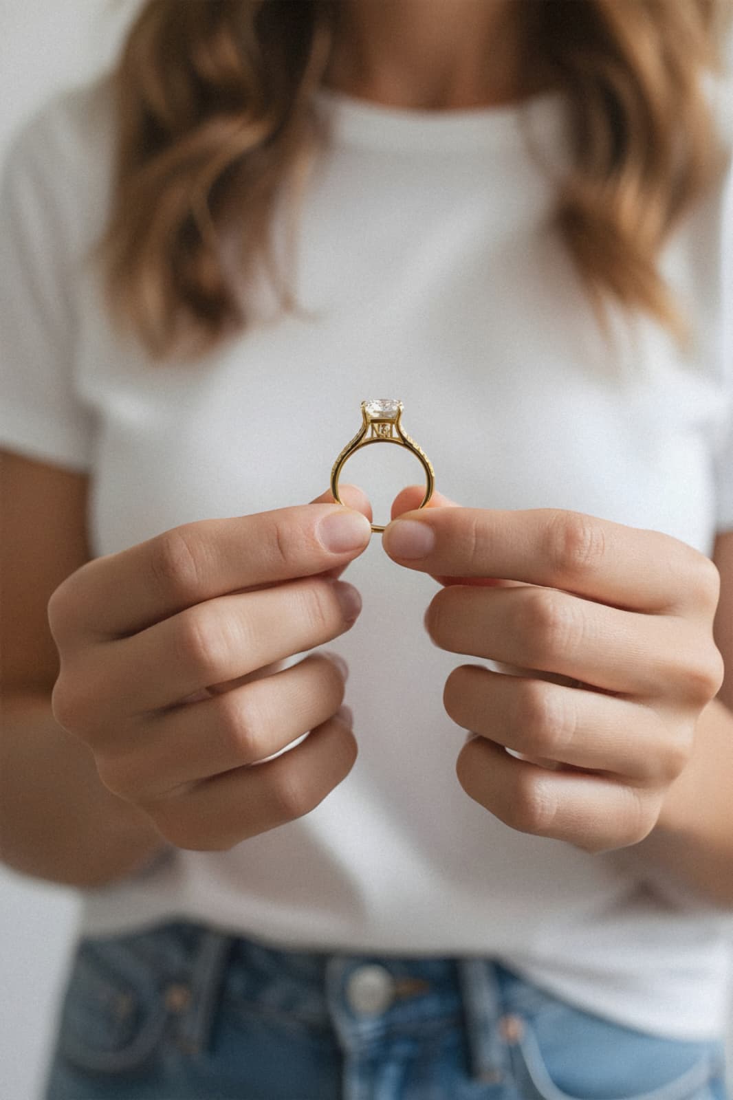 Hidden Harf Detaylı Yüzük | 925 Ayar Gümüş