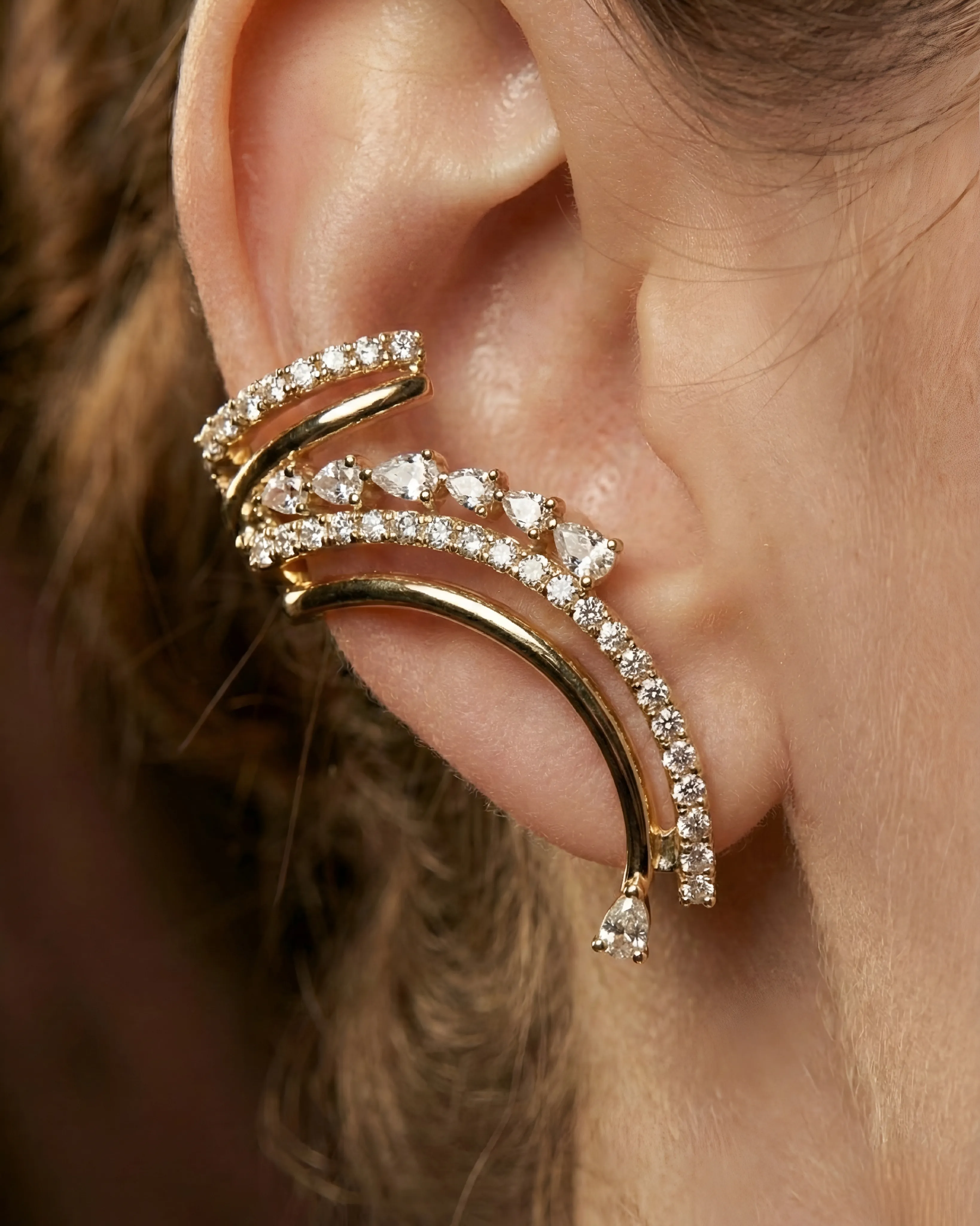 Lierre Sıkıştırmalı Küpe 