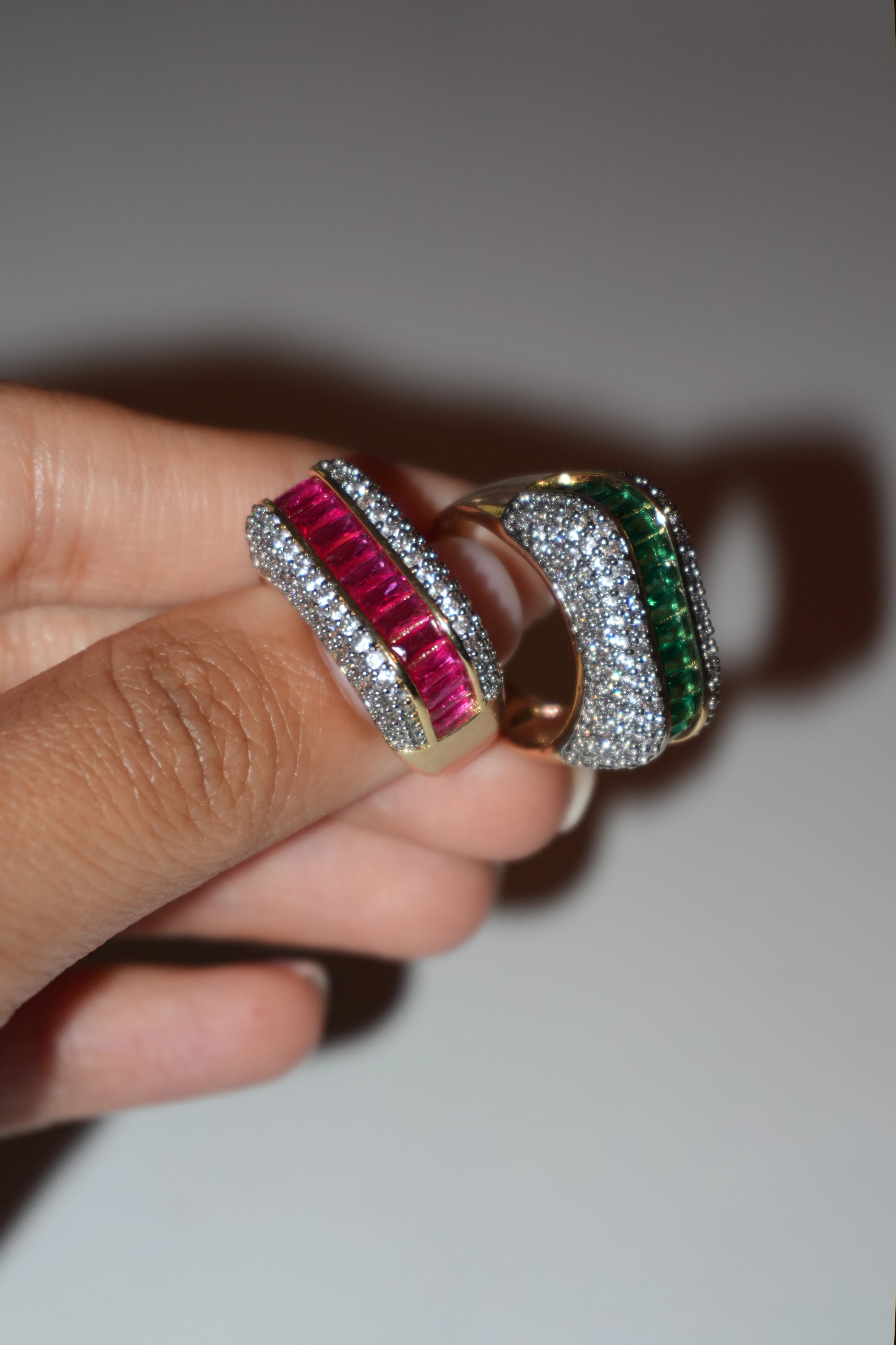 Midas Renkli Taşlı Yüzük