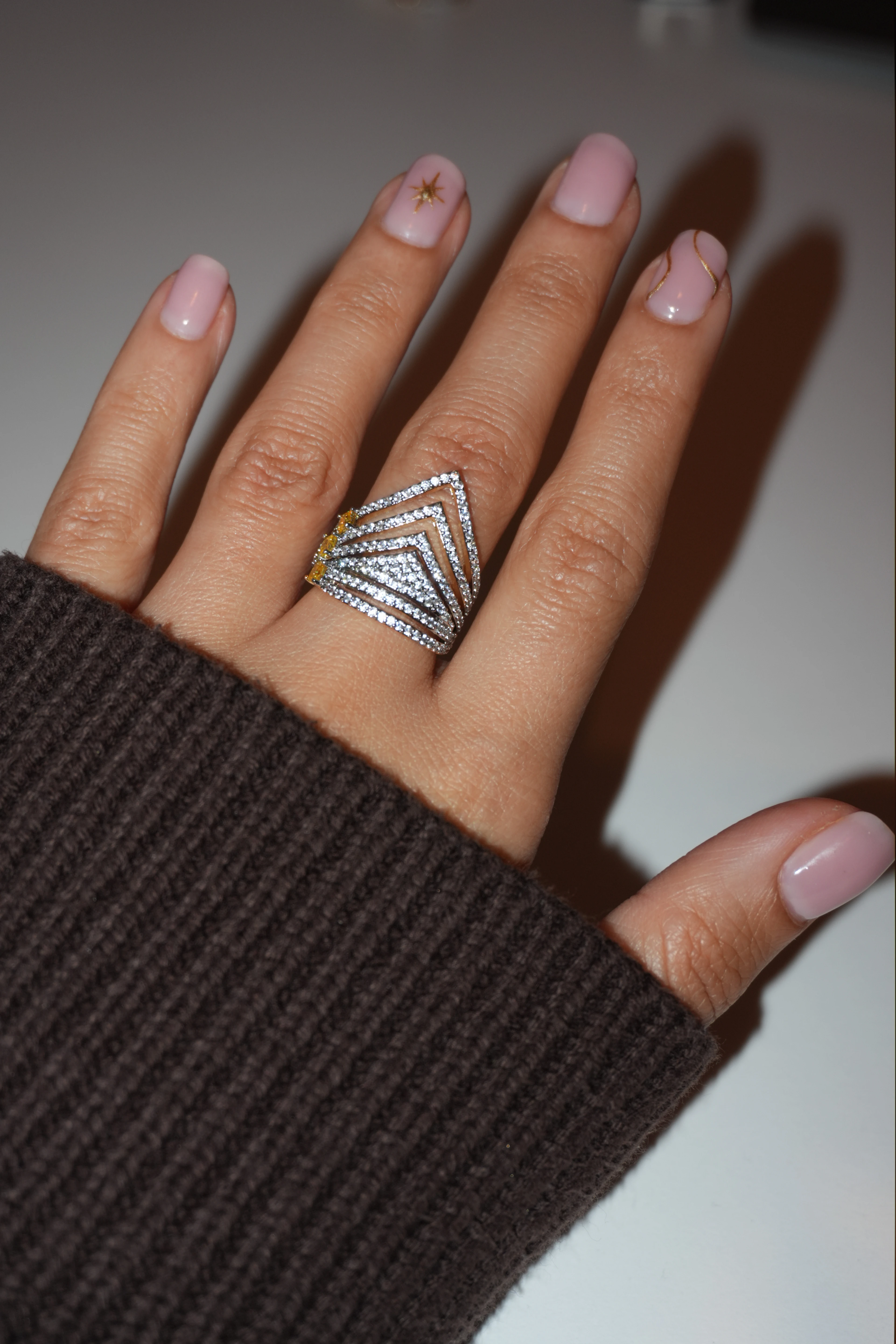 Edge Taşlı Yüzük