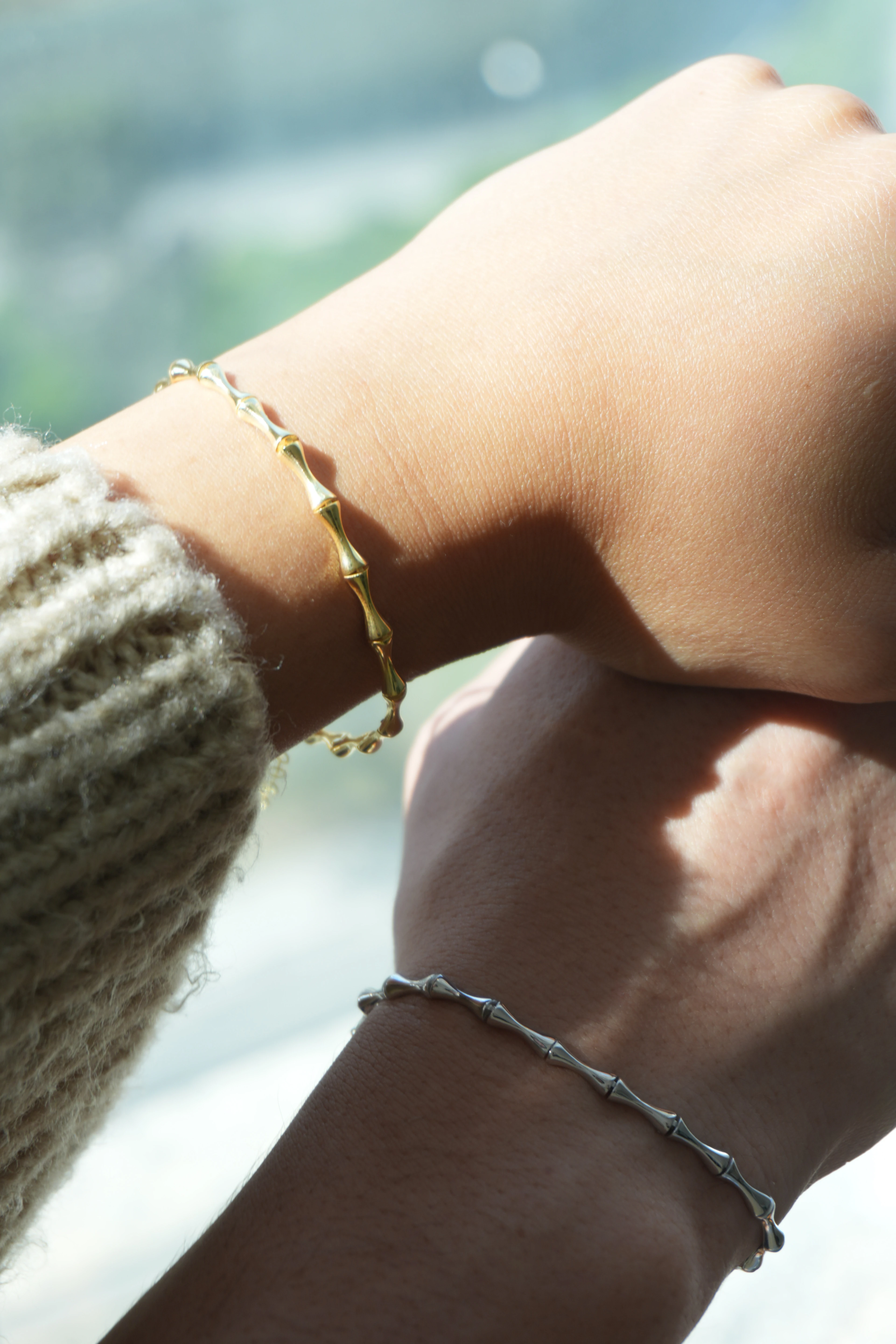 Aspen Unisex Çift Bileklik | 925 Ayar Gümüş