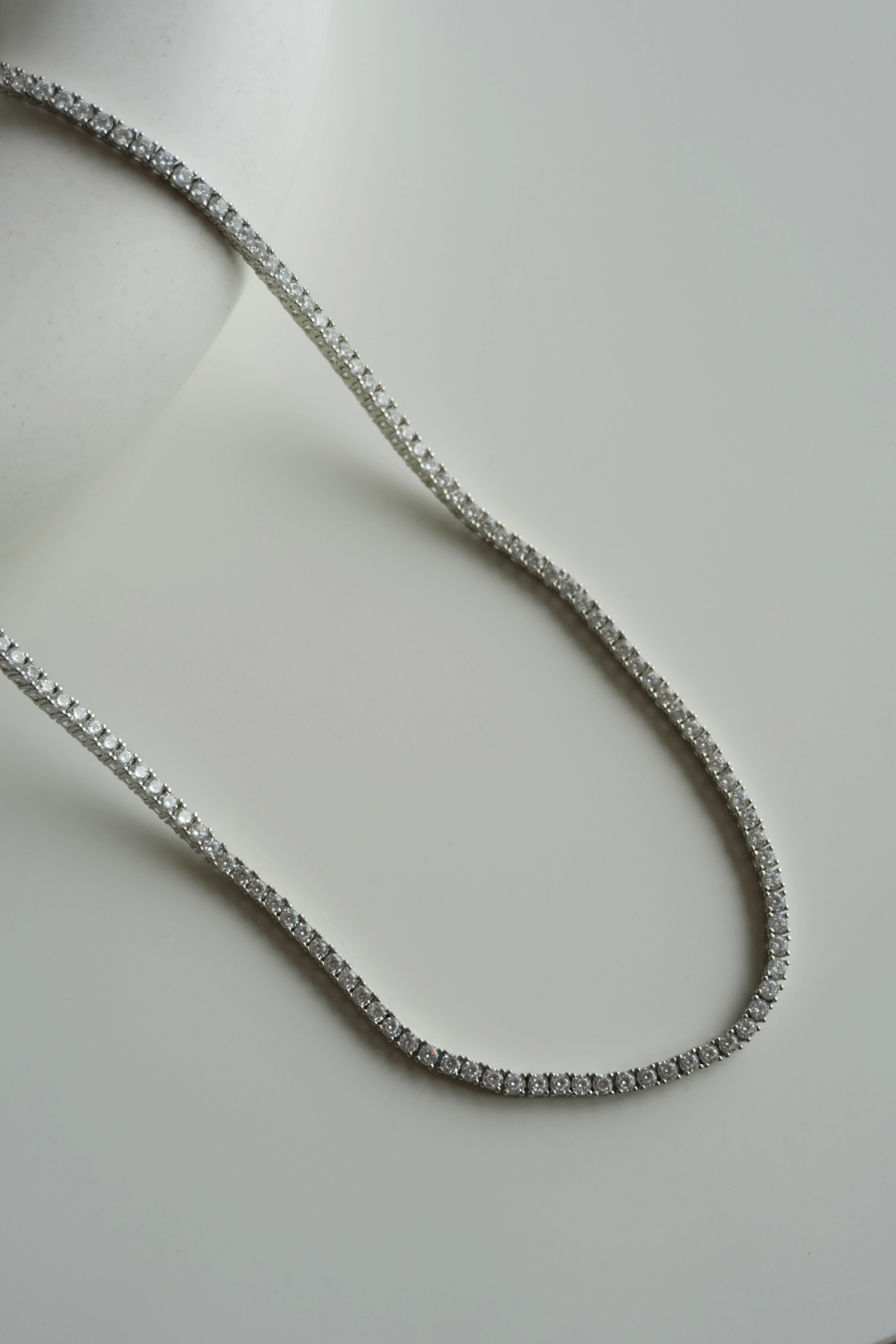 2.5mm Döküm Su Yolu Kolye | 925 Ayar Gümüş