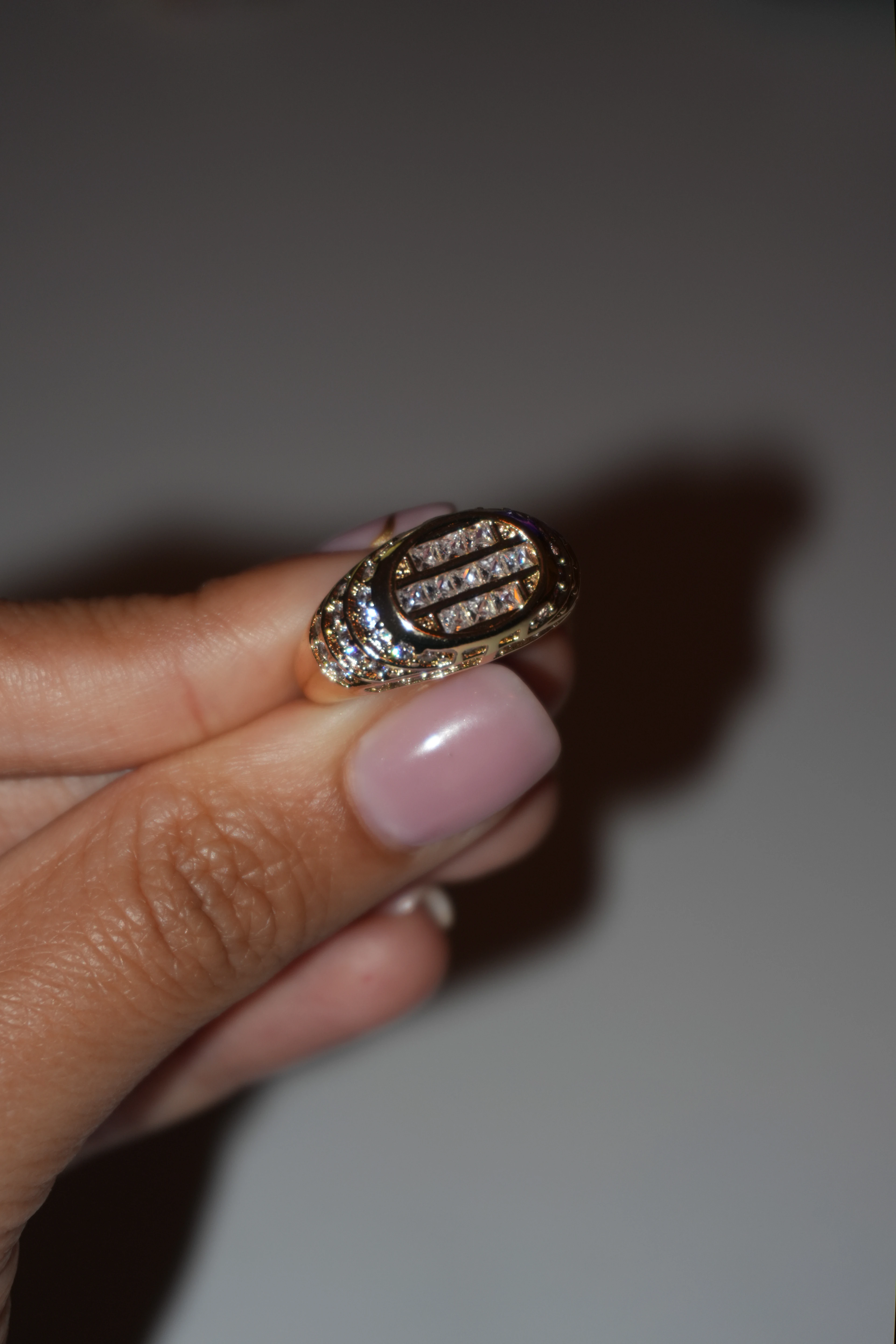 Goldette Taşlı Yüzük